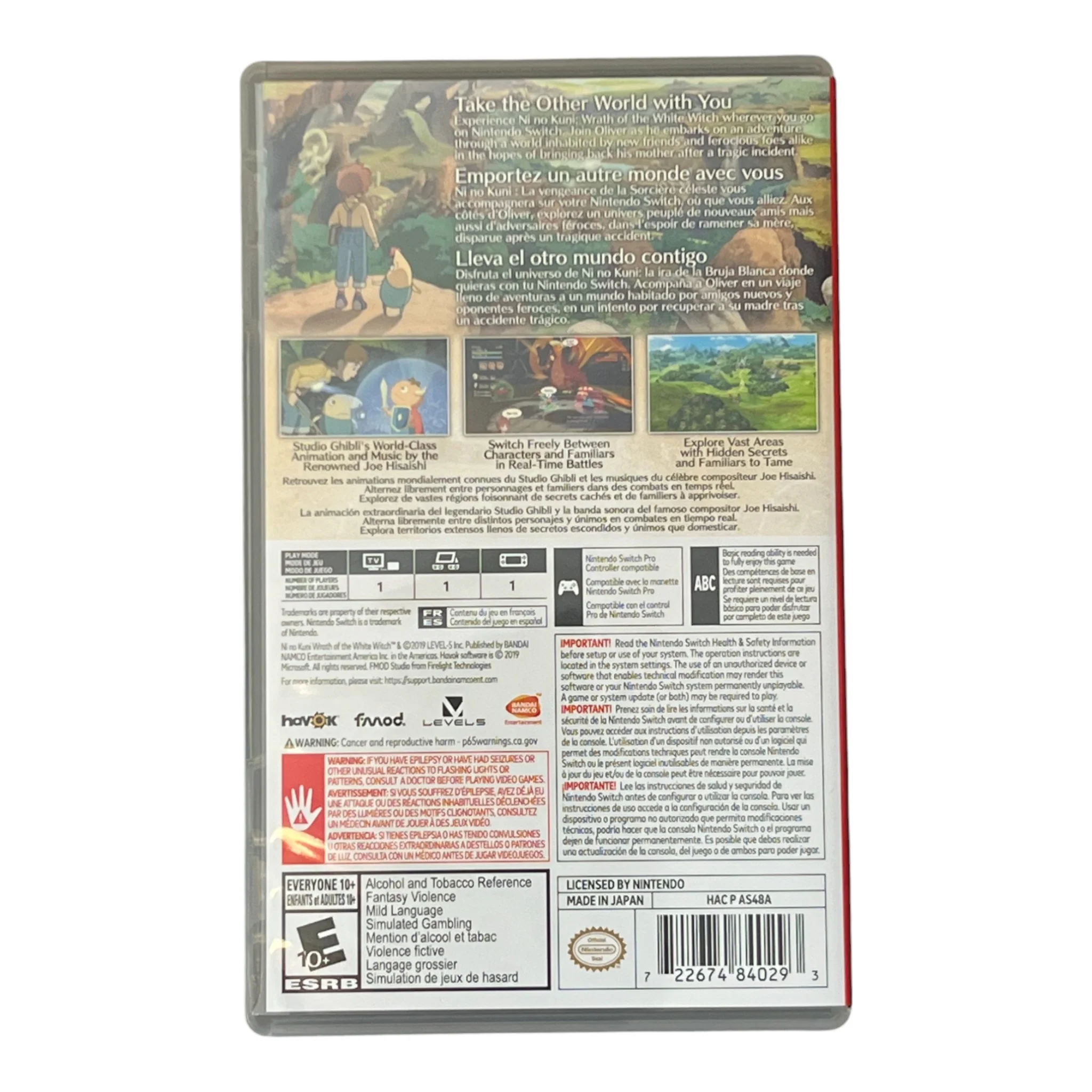 Ni no Kuni: Wrath of the White Witch (Switch) - Image 2