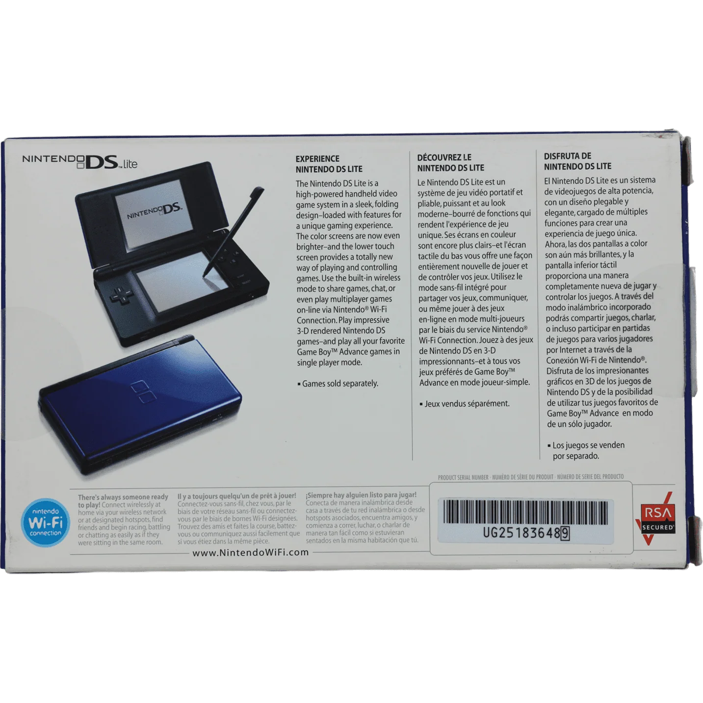 Nintendo DS Lite - Blue - Image 6