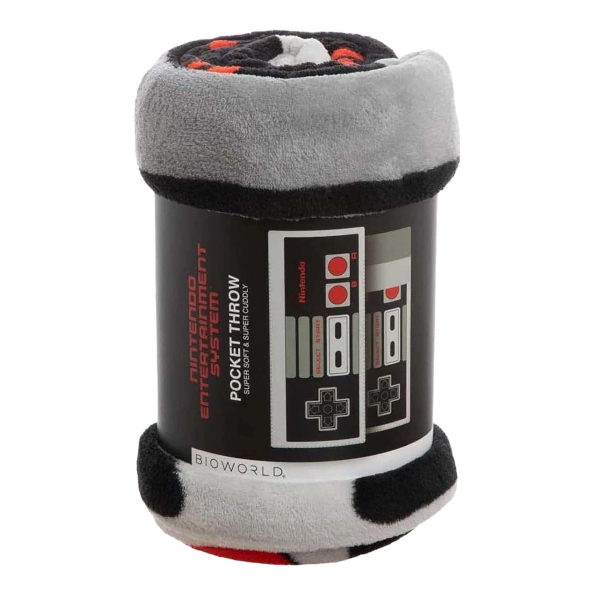 Nintendo - NES Controller - Pocket Throw Blanket Sleeping Bag