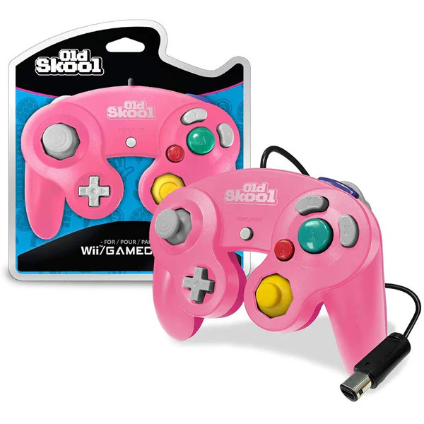 Old Skool Wired Controller for Wii & GameCube - Various Colours - Image 2