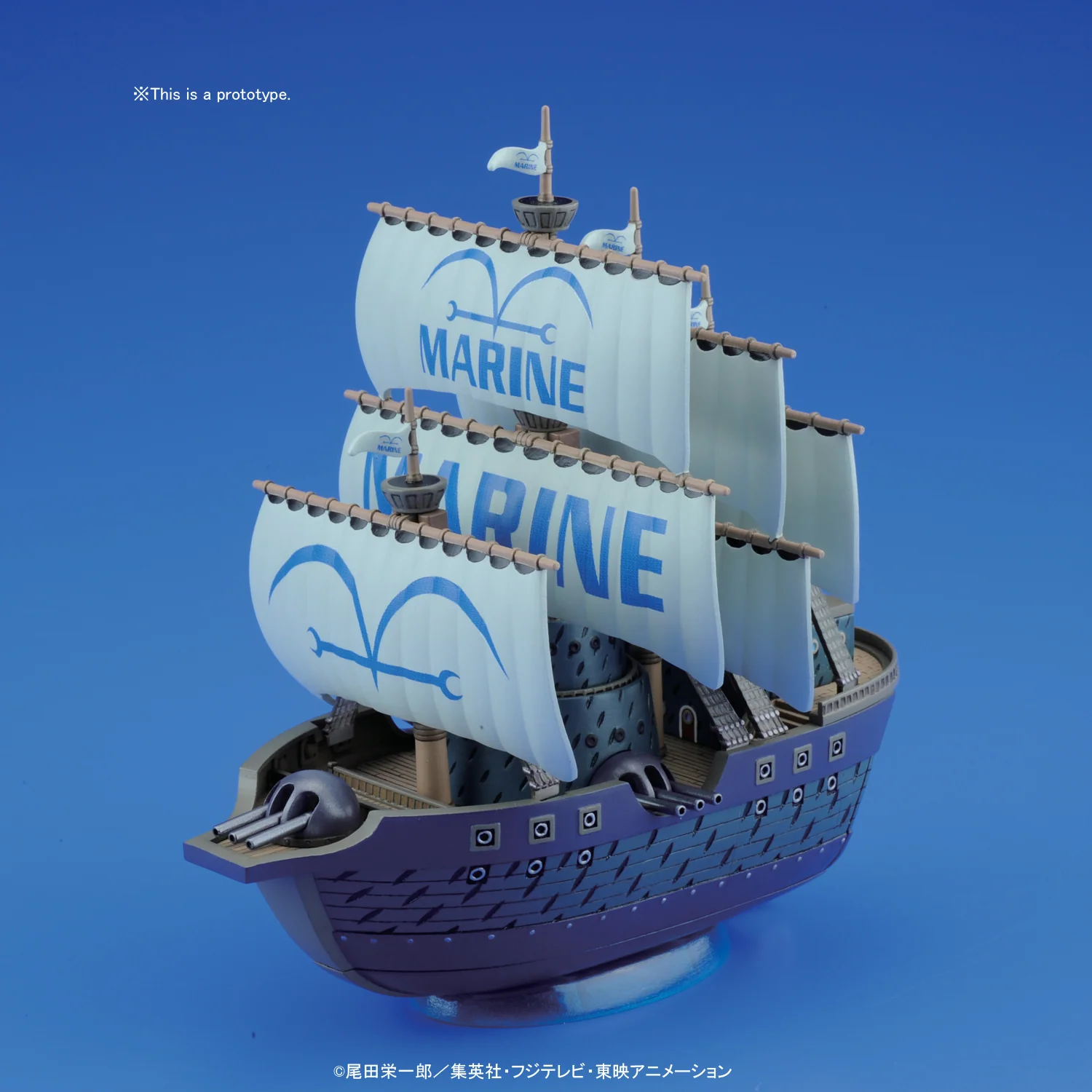 One Piece - Grand Ship Collection - Marine Ship (Plastic Model Kit) - Image 2