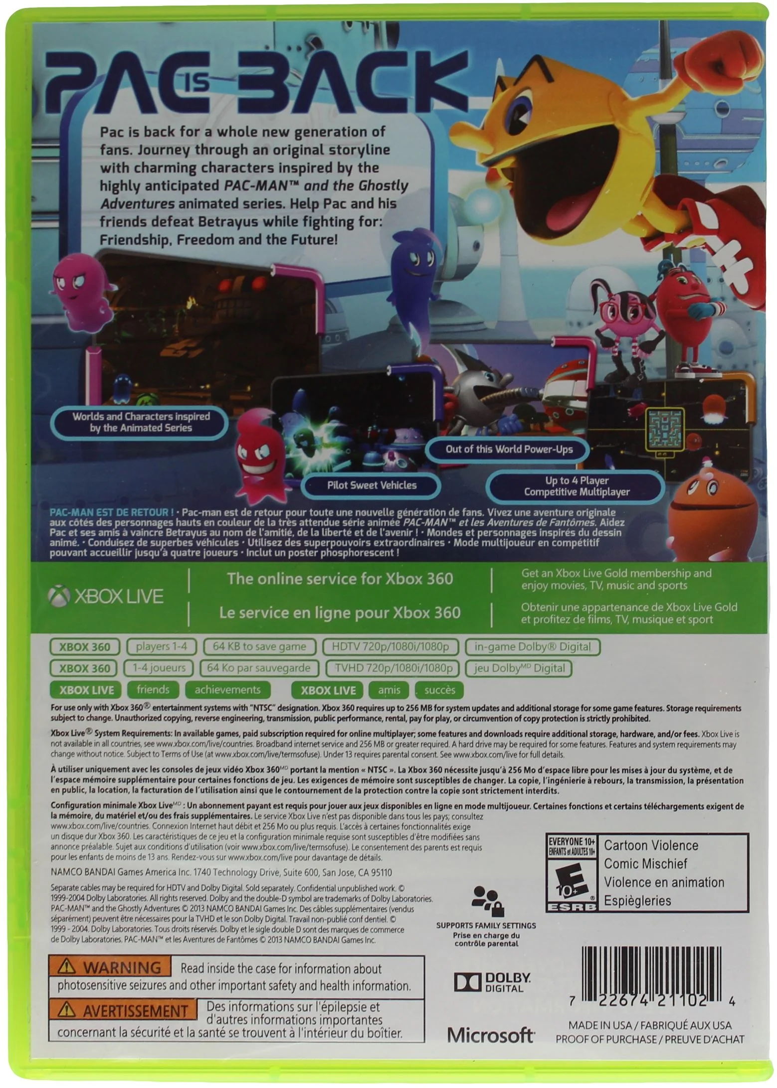 Pac-Man And The Ghostly Adventures (Xbox 360) - Image 2