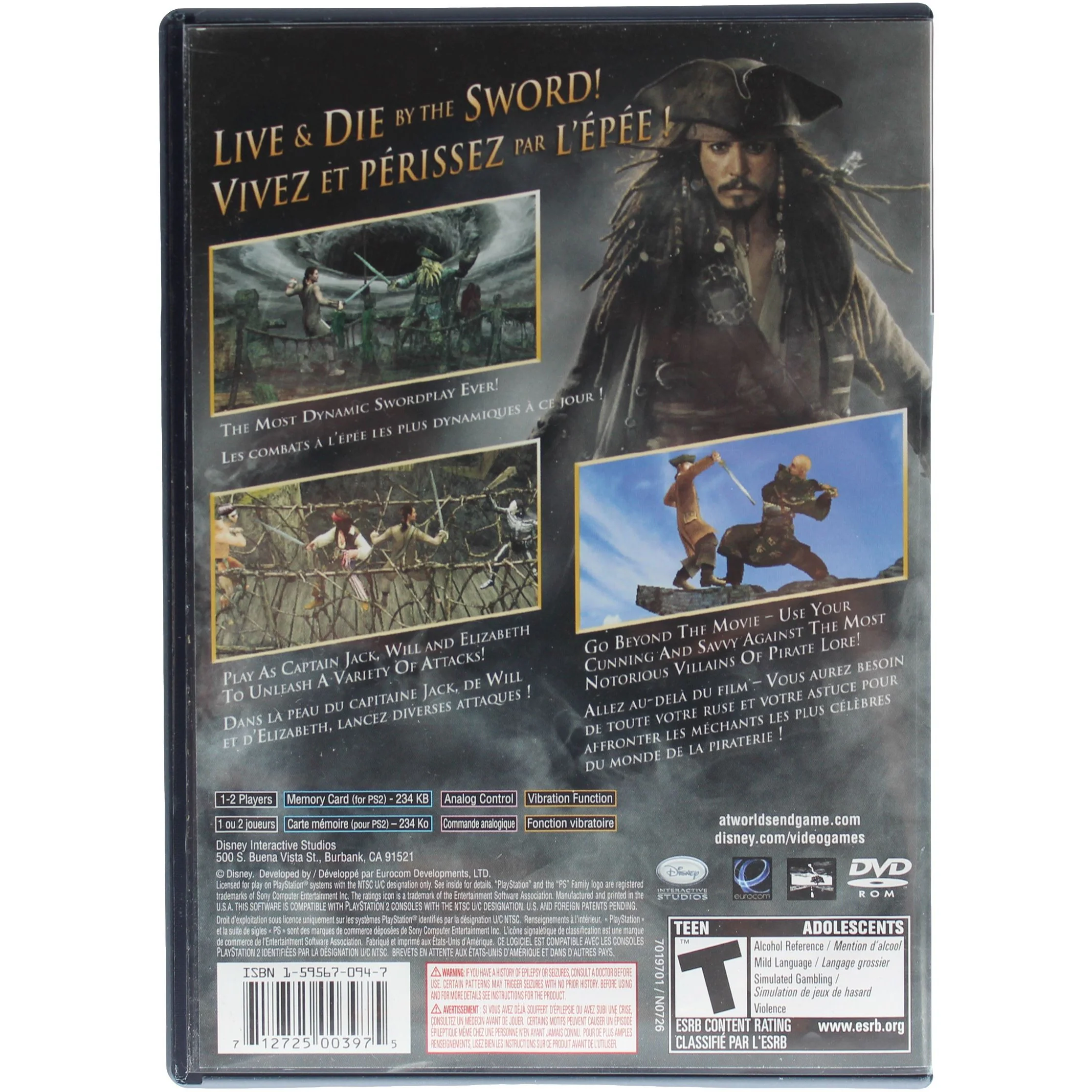 Pirates of The Caribbean: At Worlds End (PS2) - Image 6
