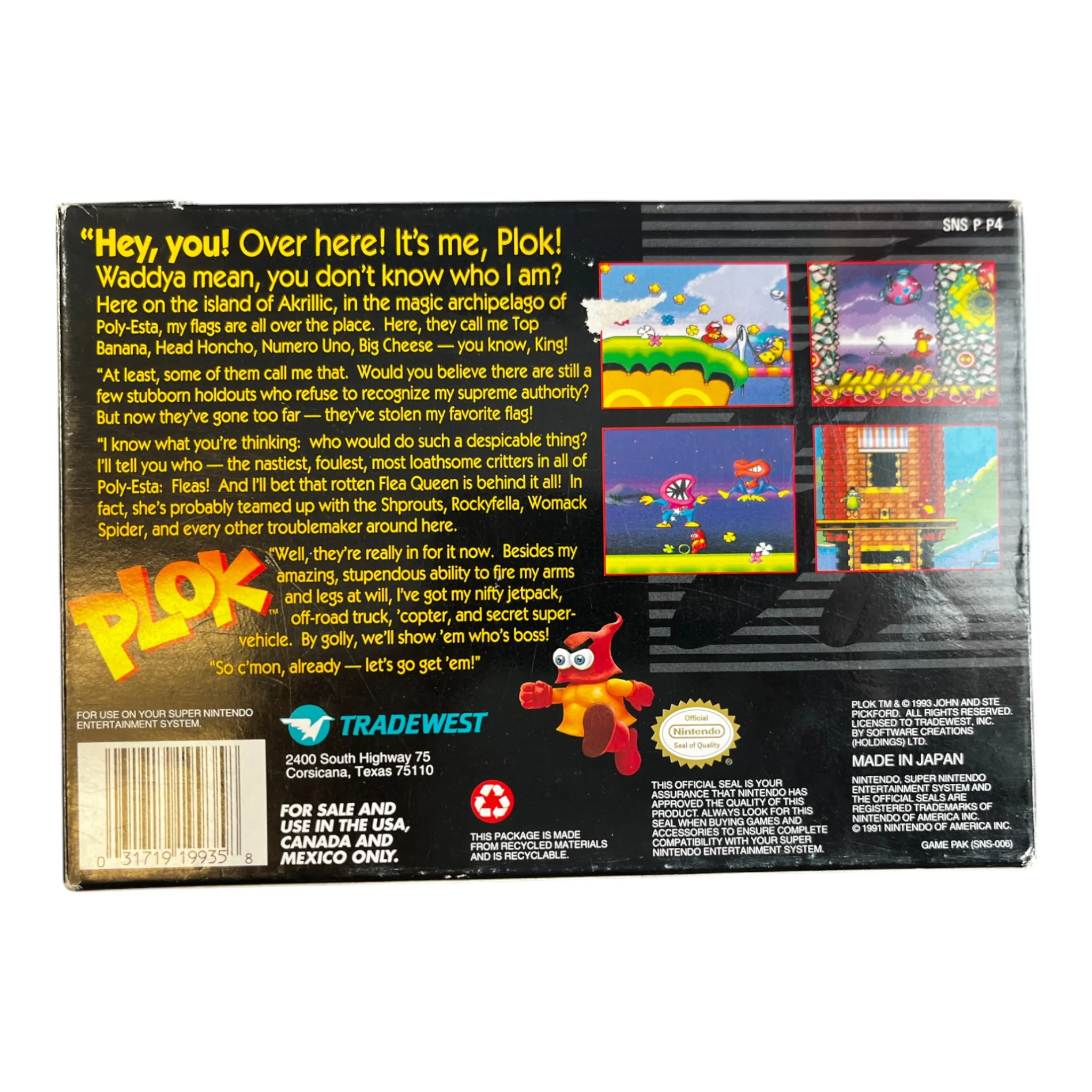 Plok (SNES) - Image 2