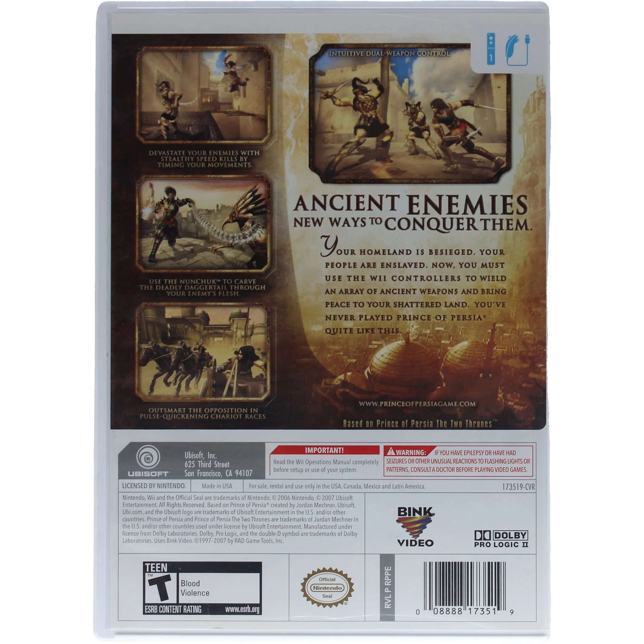Prince Of Persia: Rival Swords (Wii) - Image 3