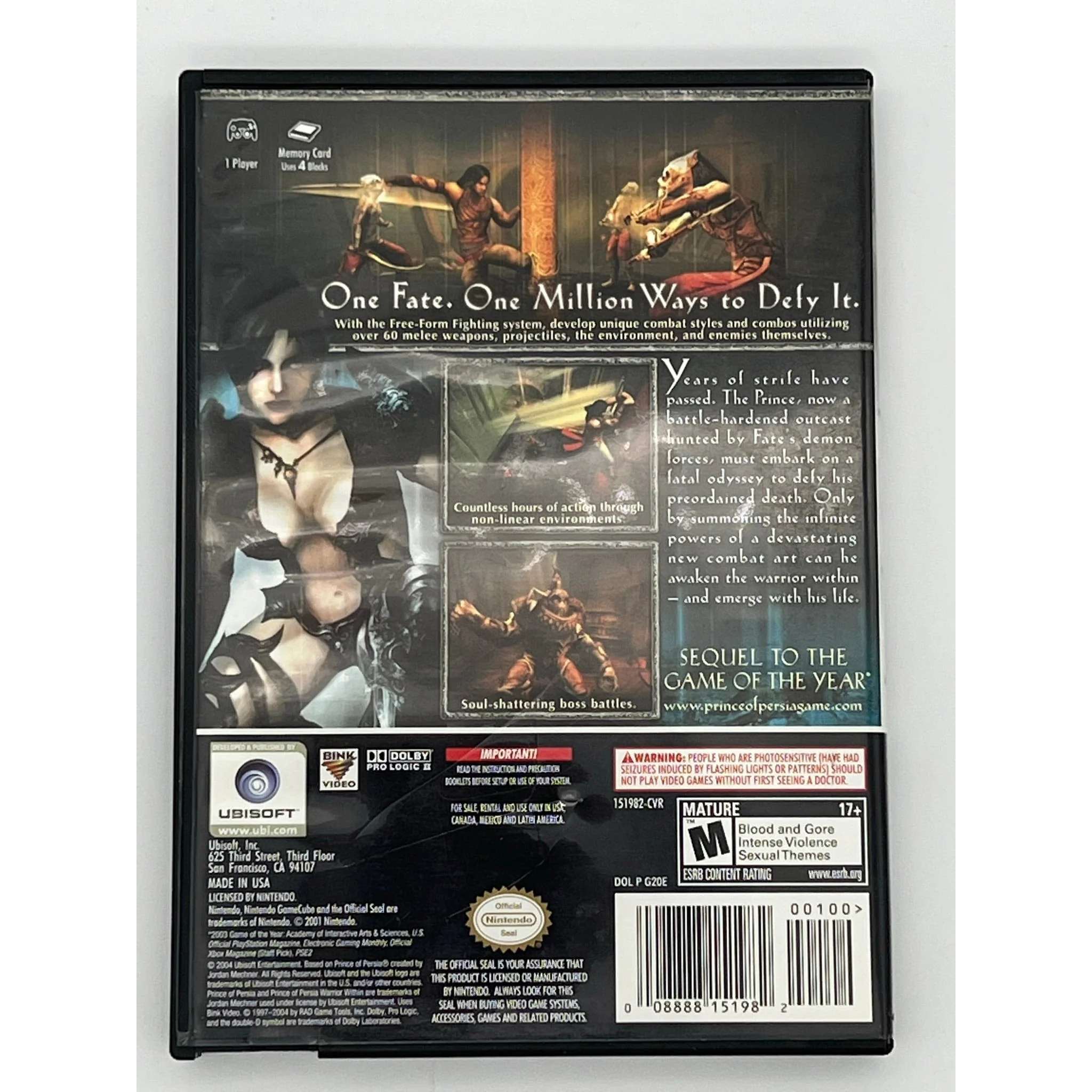 Prince Of Persia: Warrior Within (GC) - Image 5