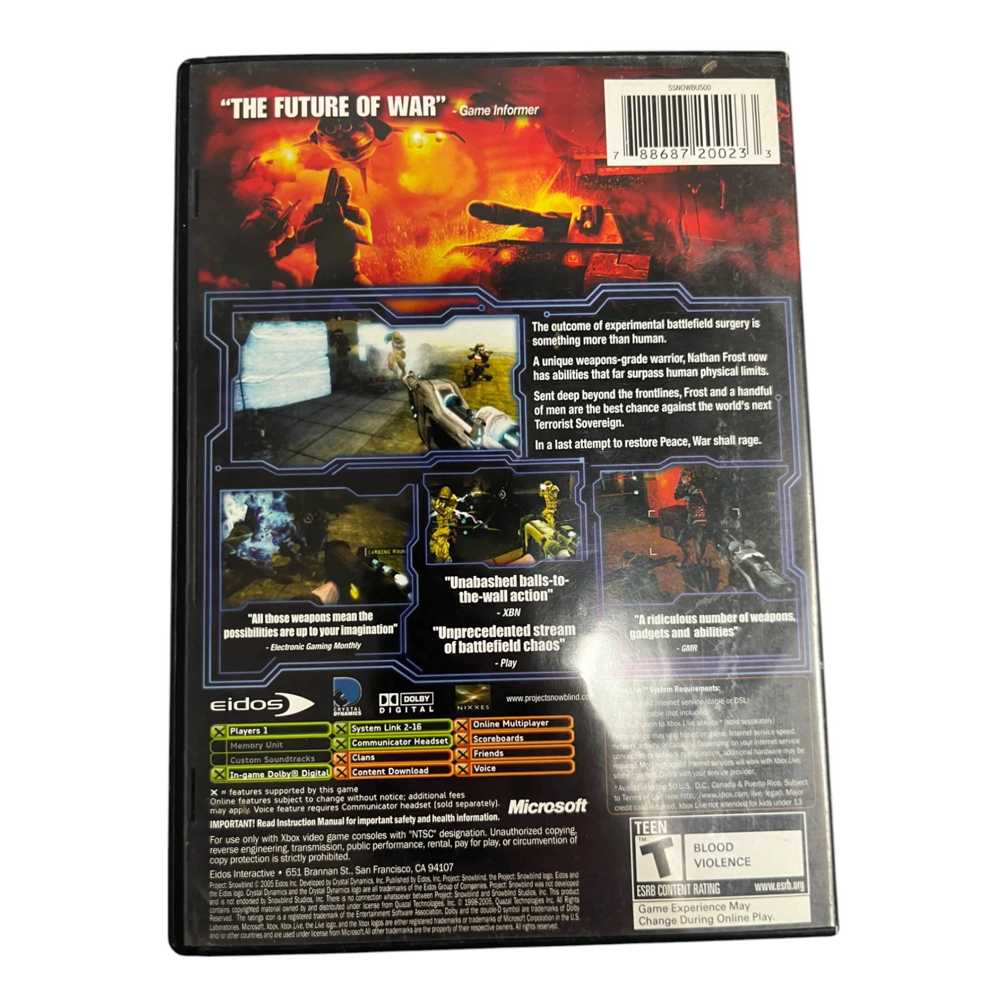 Project Snowblind (Xbox) - Image 2