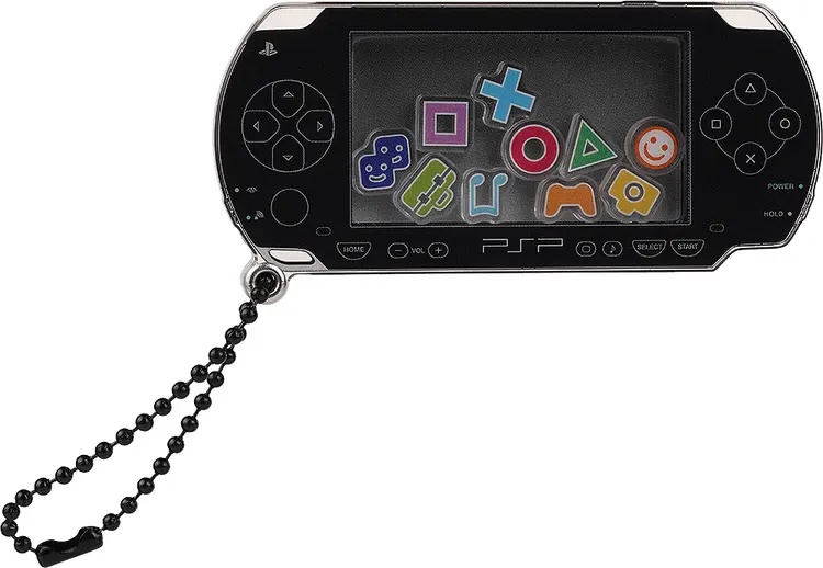 PSP™ (PlayStation™Portable) Rattle Acrylic Keychain: White Ver. - Image 4
