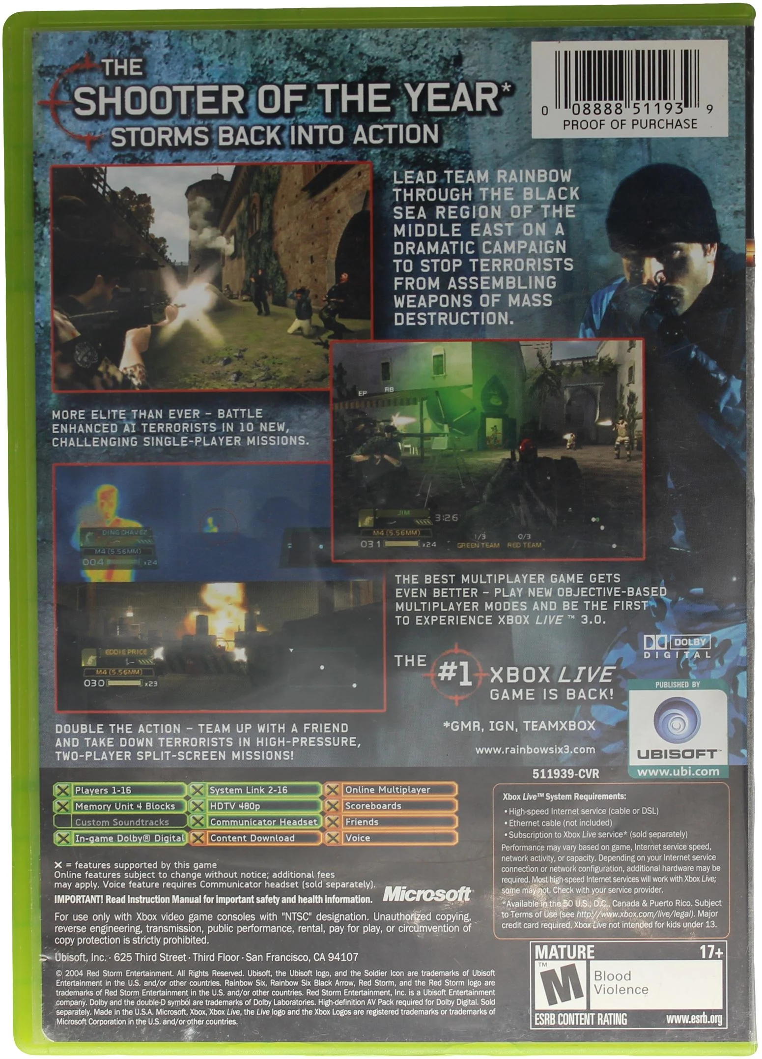 Rainbow Six 3: Black Arrow (Xbox) - Image 2