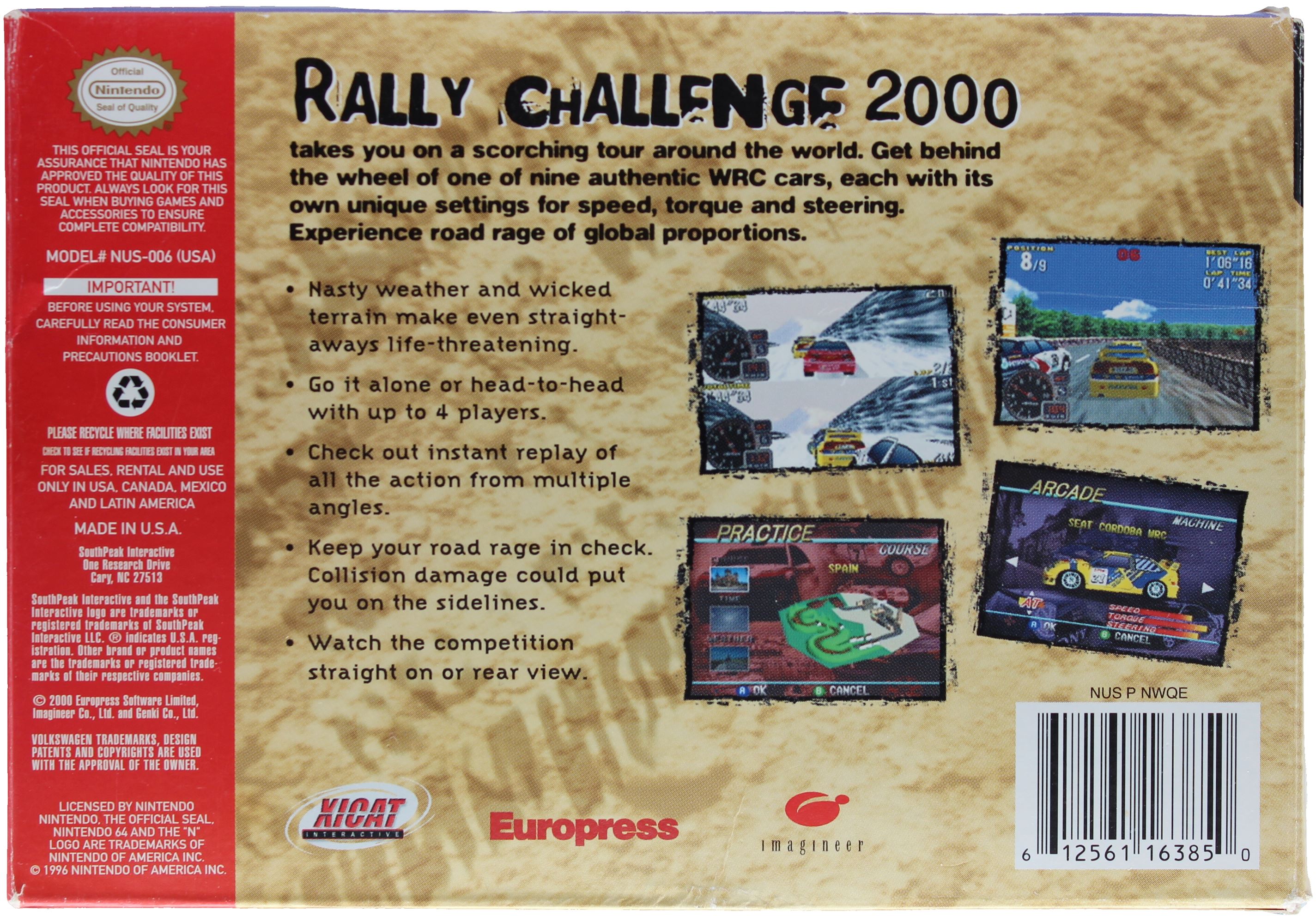 Rally Challenge 2000 (N64) - Image 2