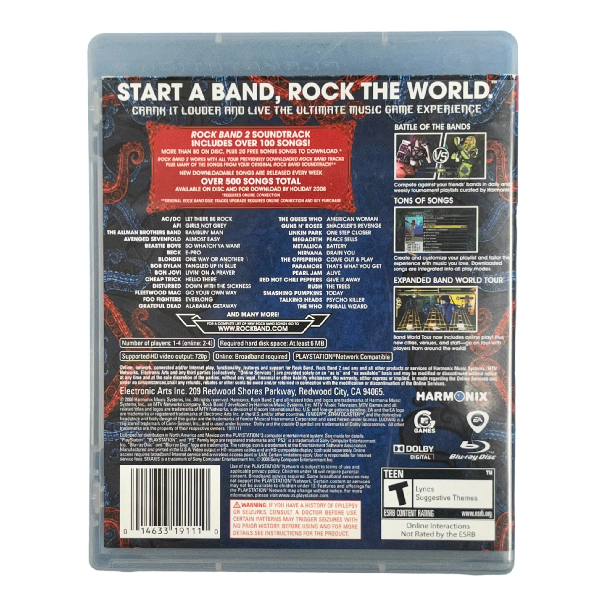 Rock Band 2 (PS3) - Image 2