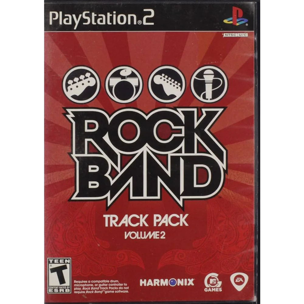 Rock Band Track Pack Volume 2 (PS2)