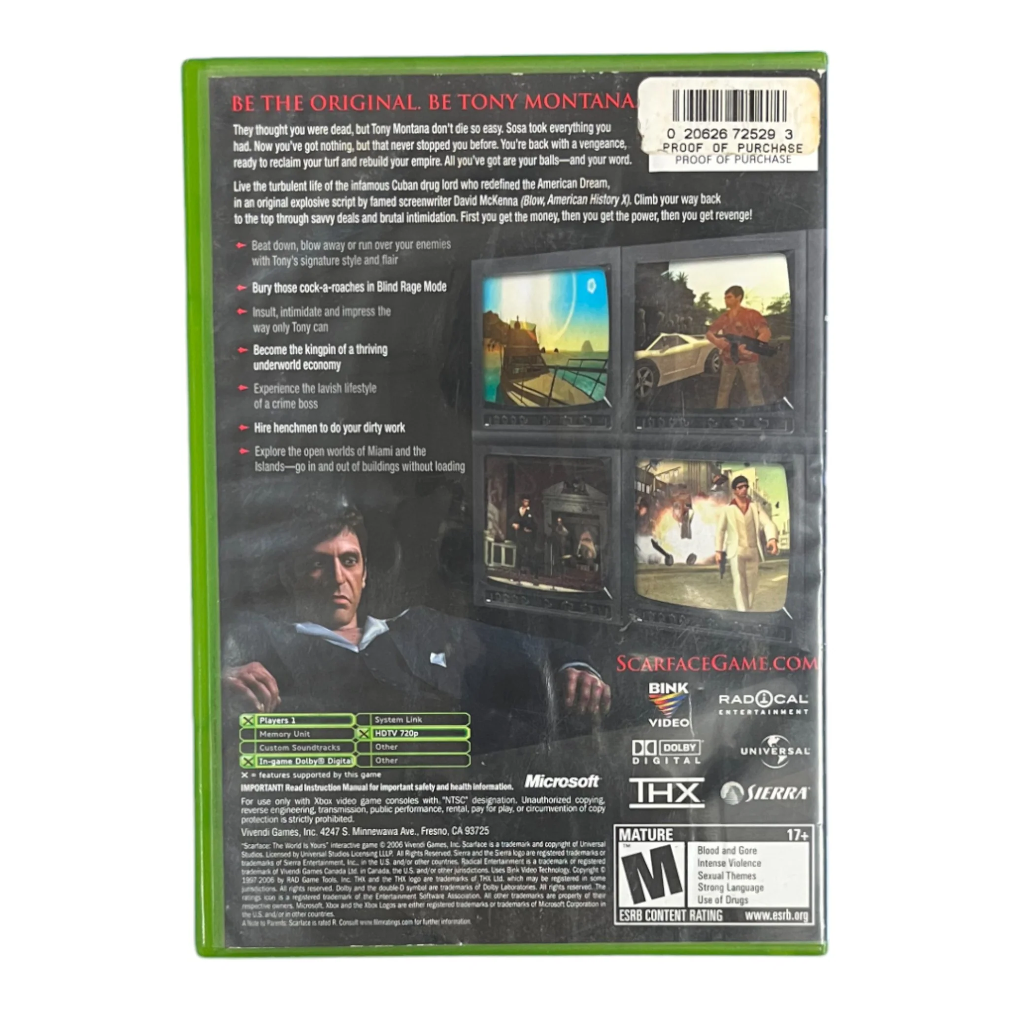 Scarface The World Is Yours (Xbox) - Image 2