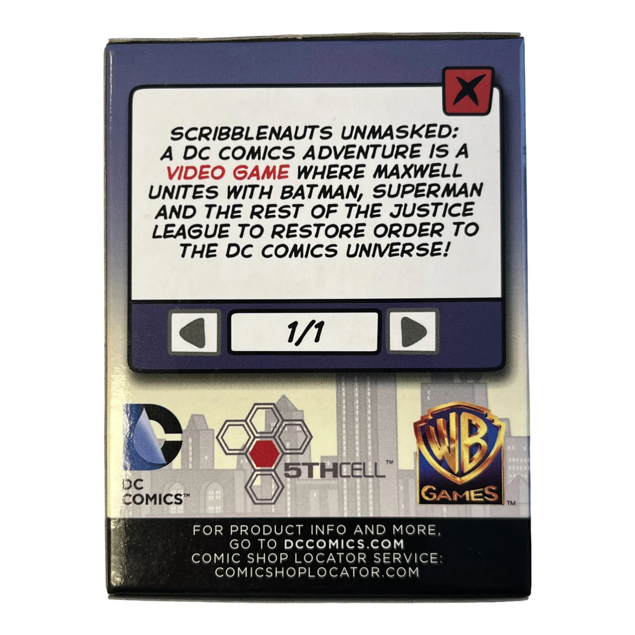Scribblenauts Unmasked 3" Mini Figures Blind Box - Image 2