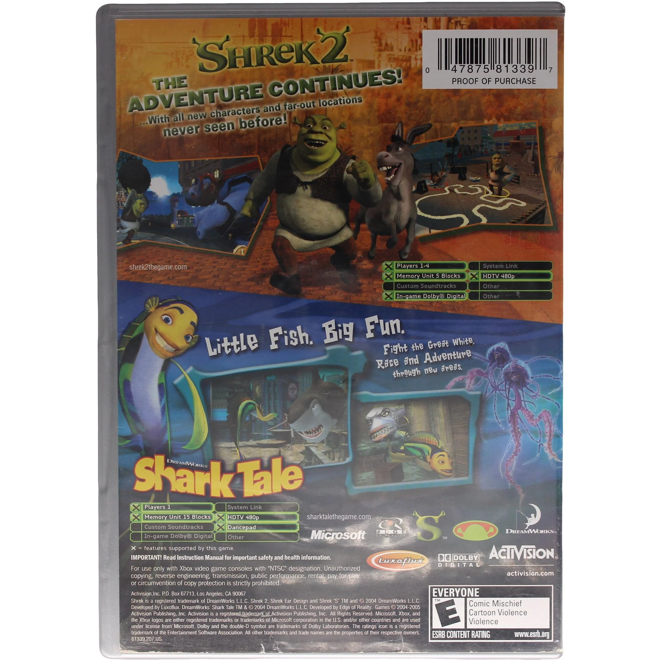 Shrek 2 / Shark Tale [Platinum Family Hits] - Image 12