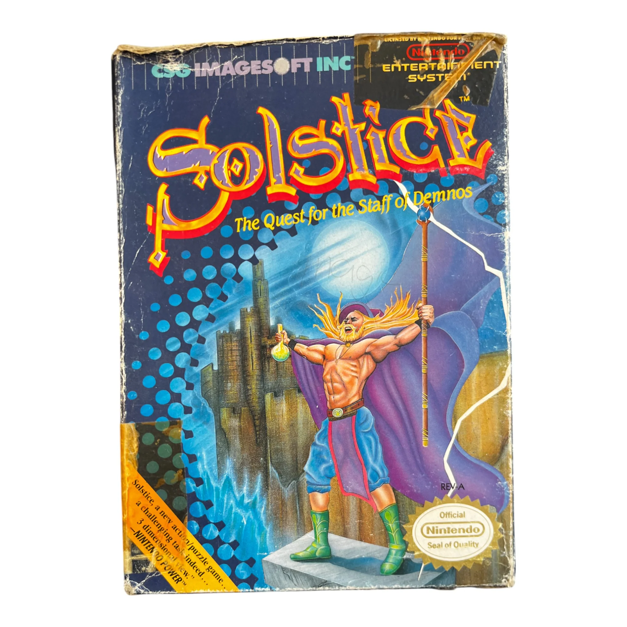 Solstice: The Quest For The Staff Of Demnos (NES) - Image 3