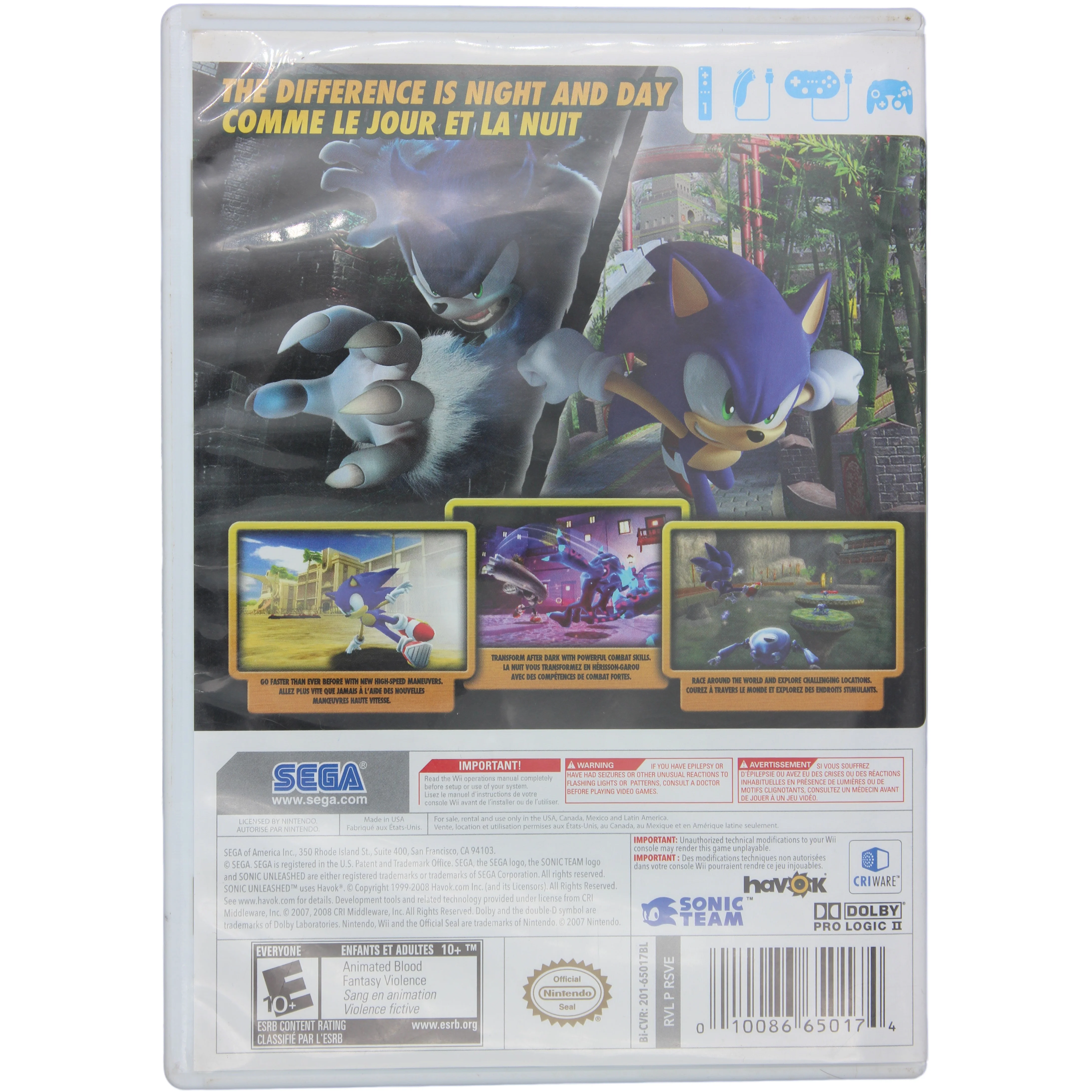 Sonic: Unleashed (Wii) - Image 2