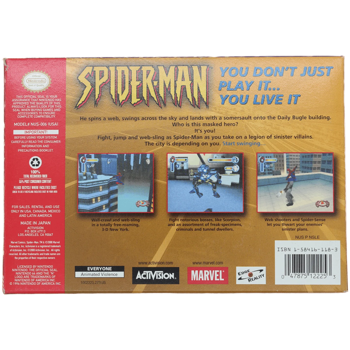 Spider-Man (N64) - Image 2