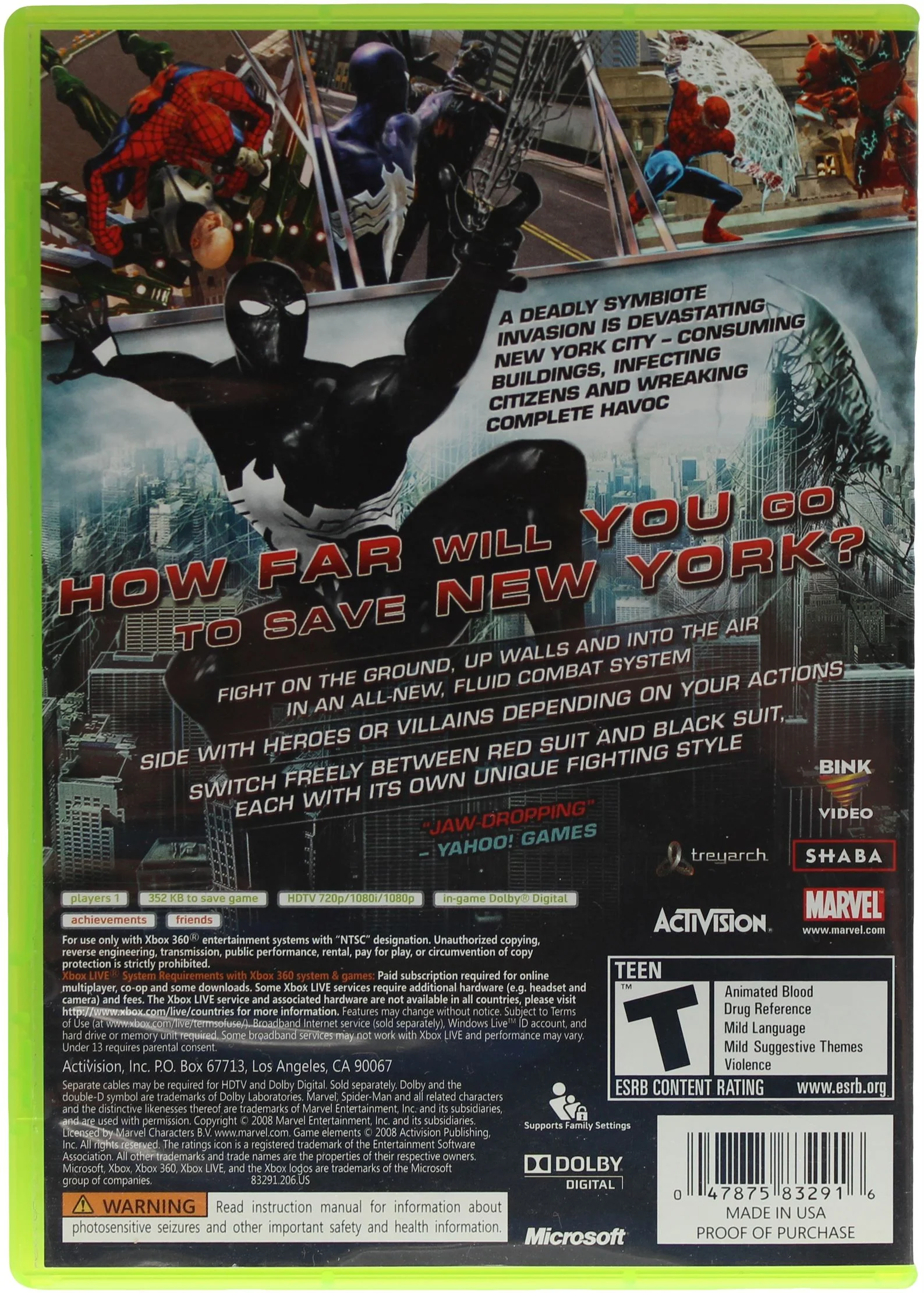 Spider-Man: Web Of Shadows (Xbox 360) - Image 2