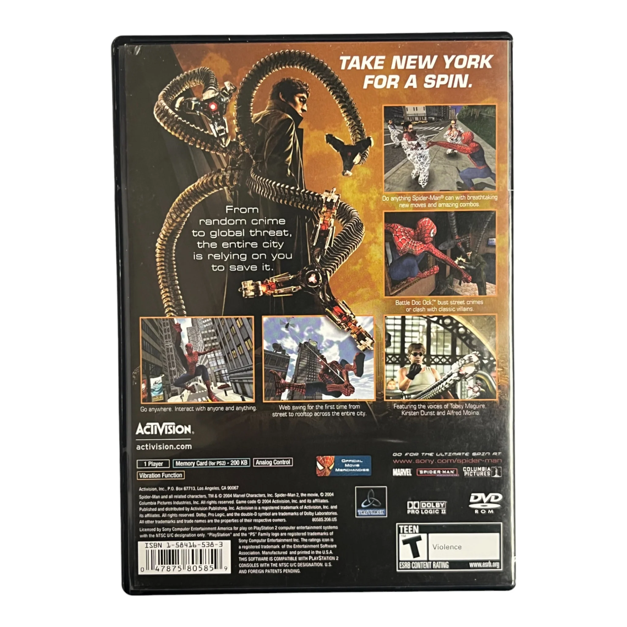 Spiderman 2 (PS2) - Image 2
