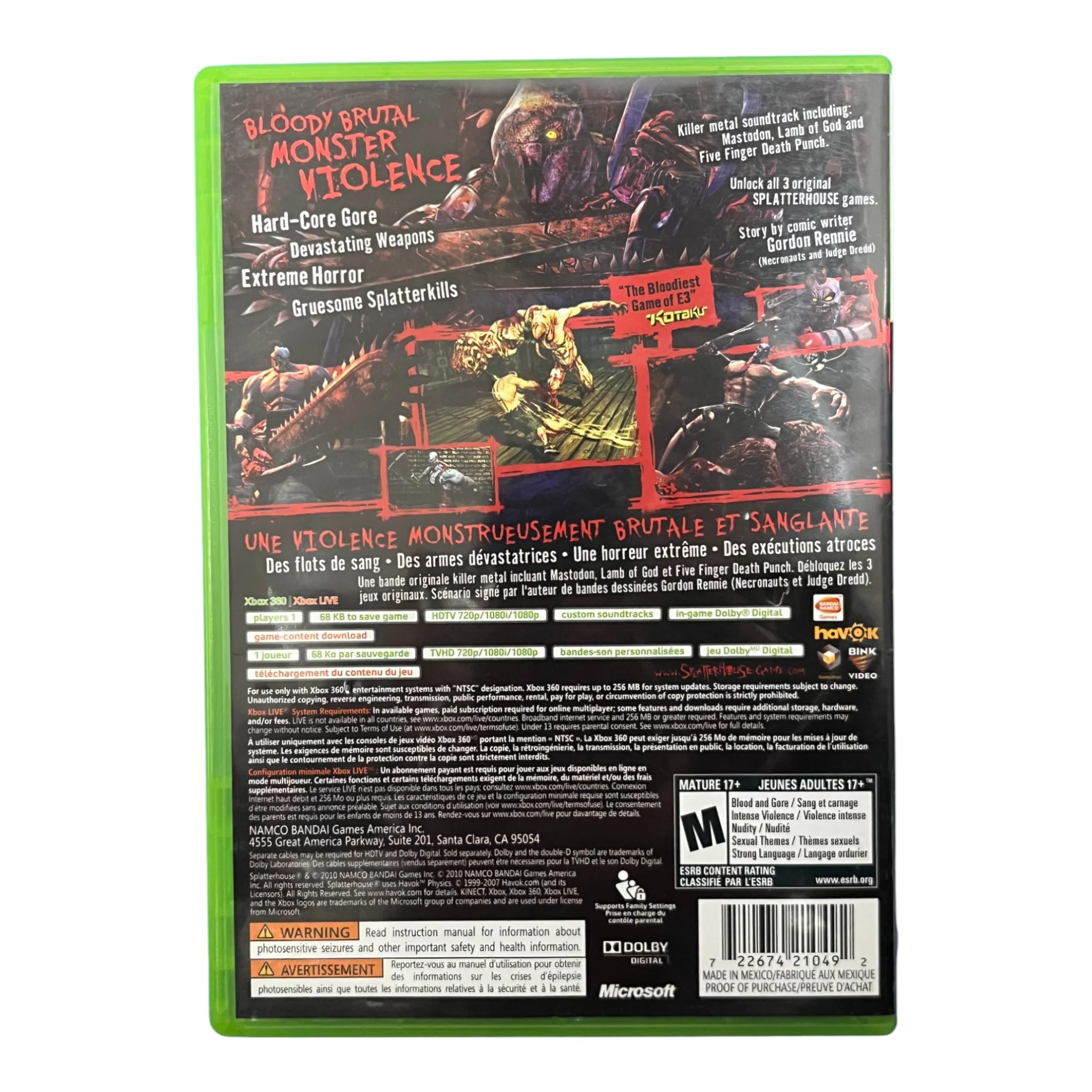 Splatterhouse (Xbox360) - Image 2