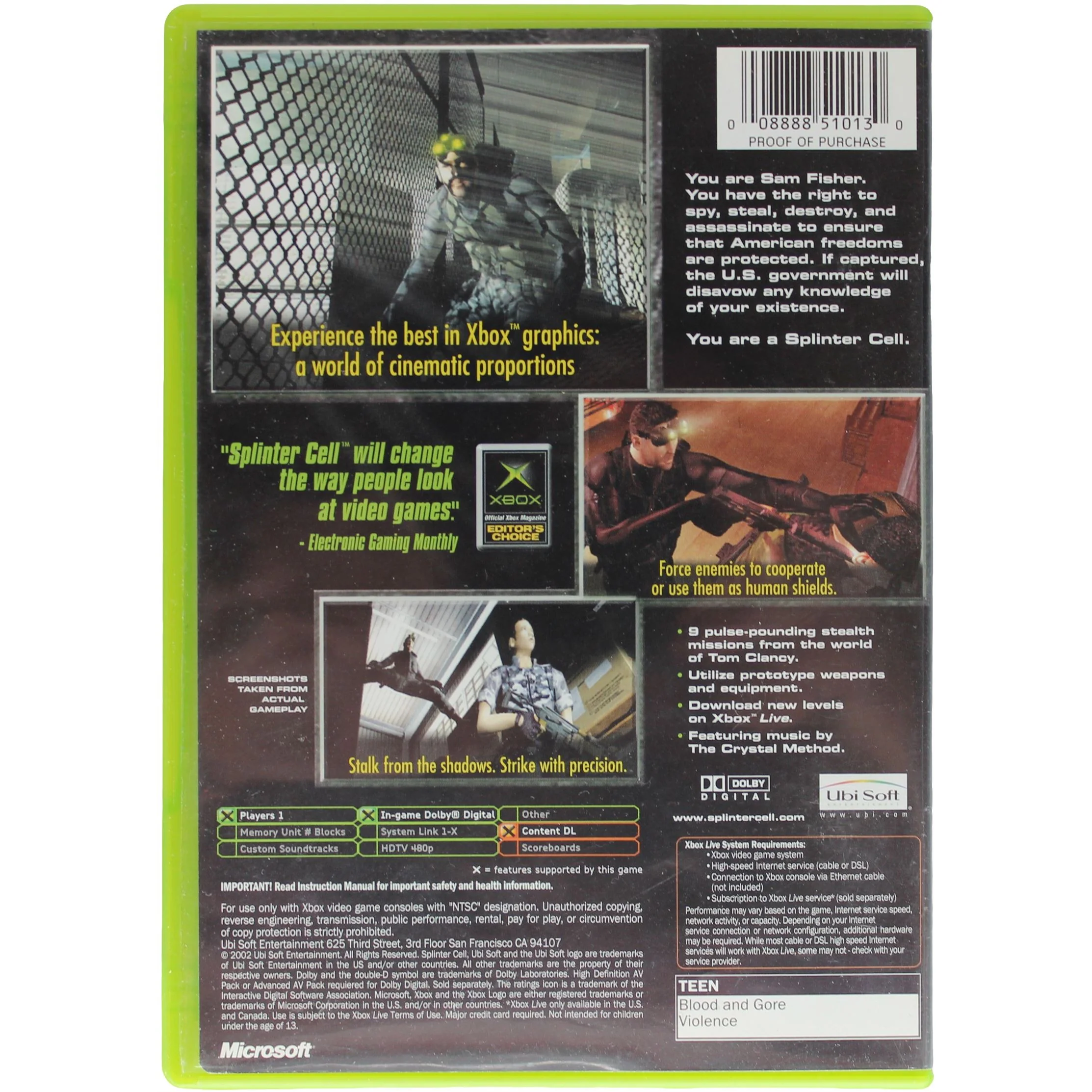 Splinter Cell: Stealth Action Redefined (Xbox) - Image 10