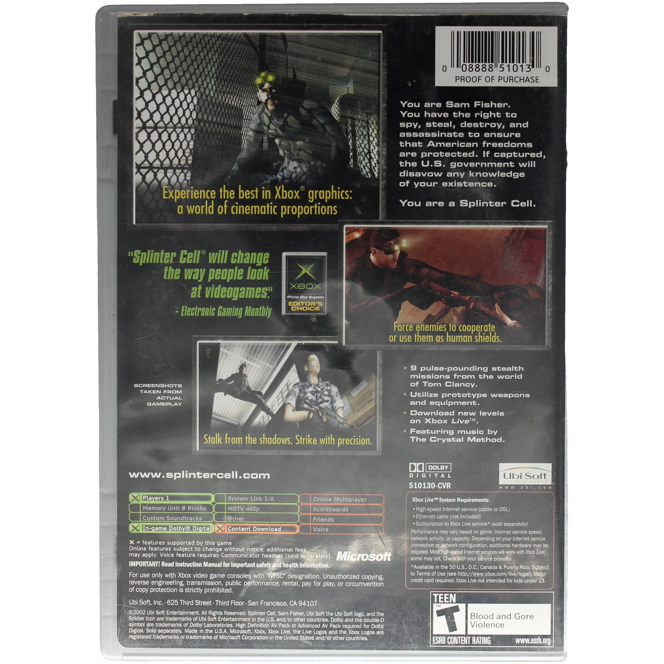 Splinter Cell: Stealth Action Redefined (Xbox) - Image 9