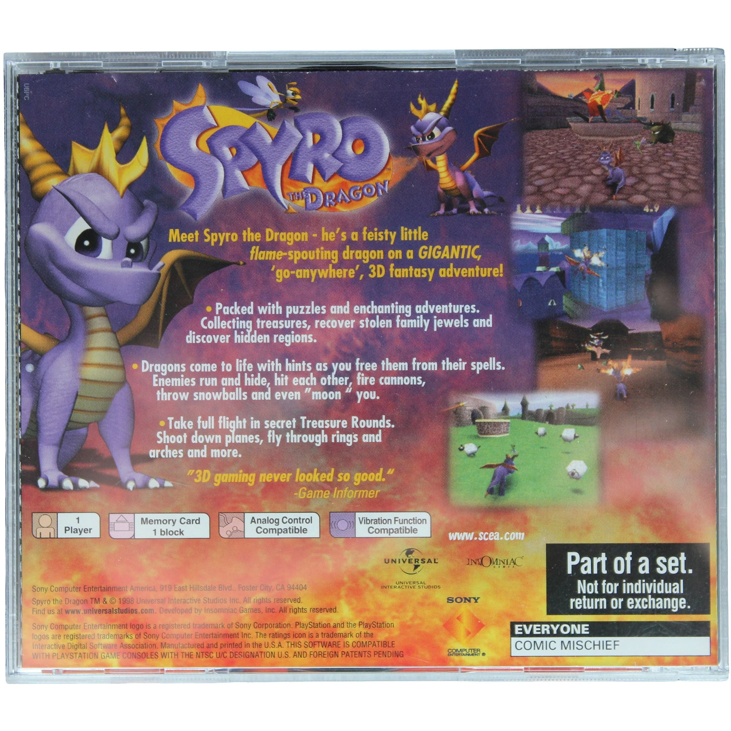 Spyro: The Dragon [Collector's Edition] (PS1) - Image 4