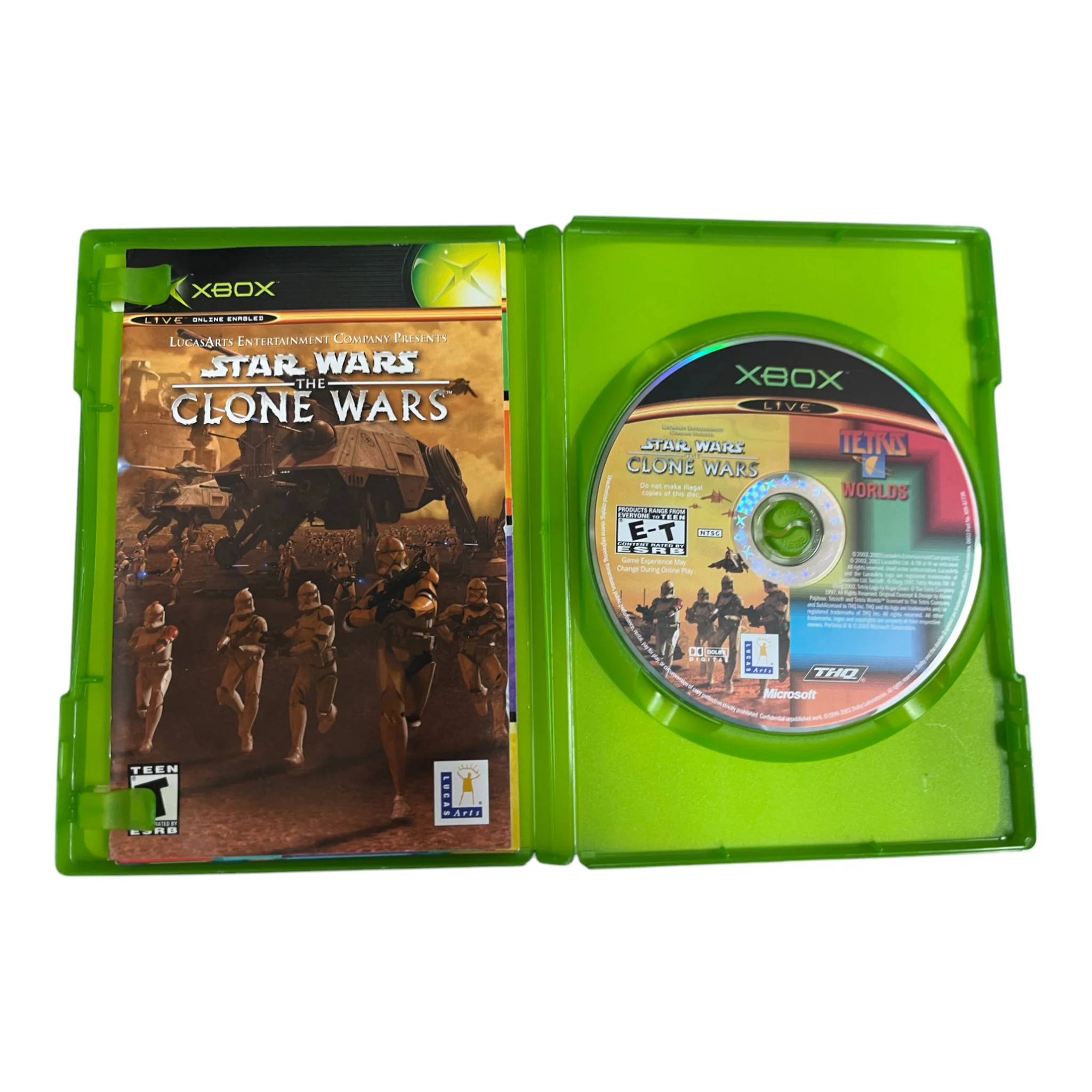 Star Wars: Clone Wars/Tetris Worlds - Combo Pack (Xbox) - Image 3