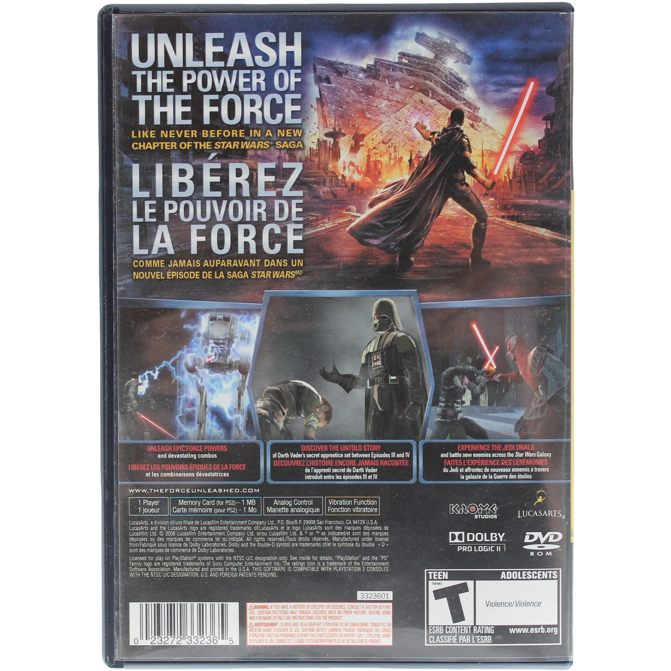 Star Wars: The Force Unleashed (PS2) - Image 3