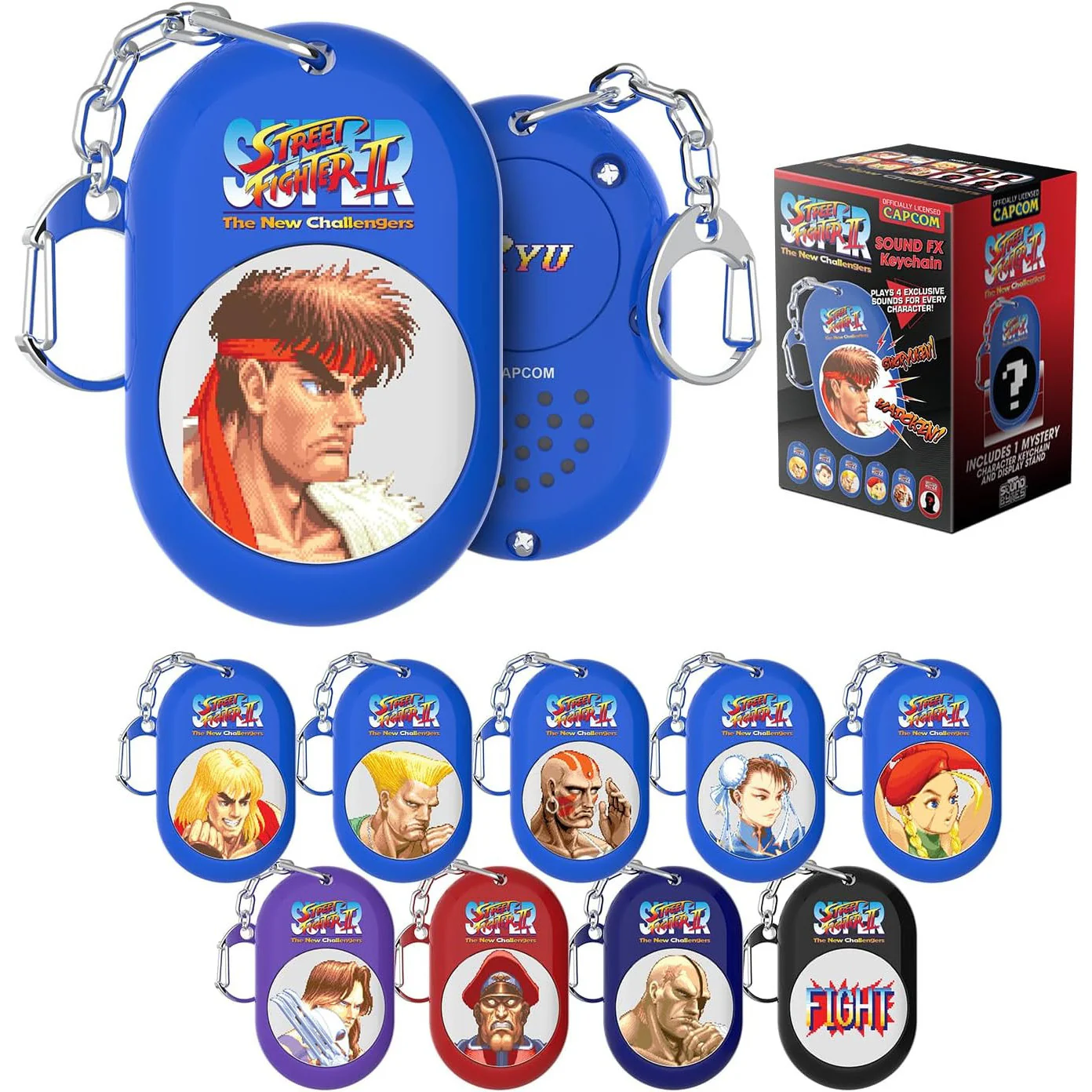 Street Fighter II: The New Challengers – Sound FX Keychains Blind Box - Image 3