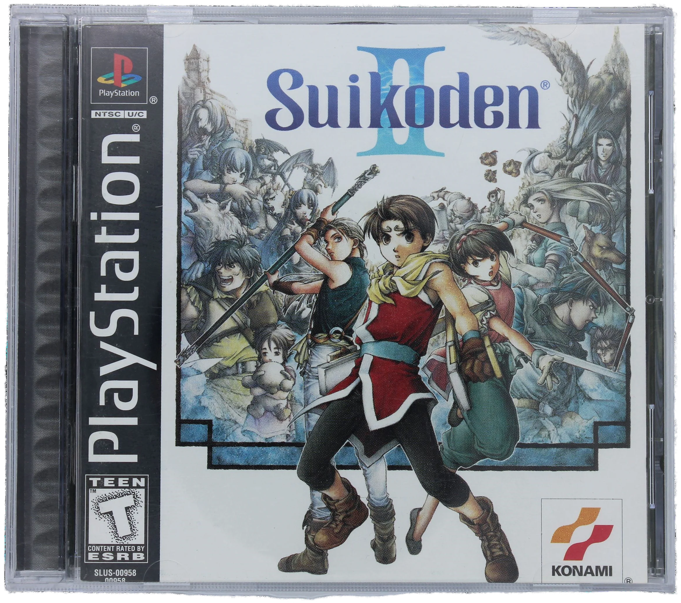 Suikoden II + Suikoden II: Official Strategy Guide (PS1)