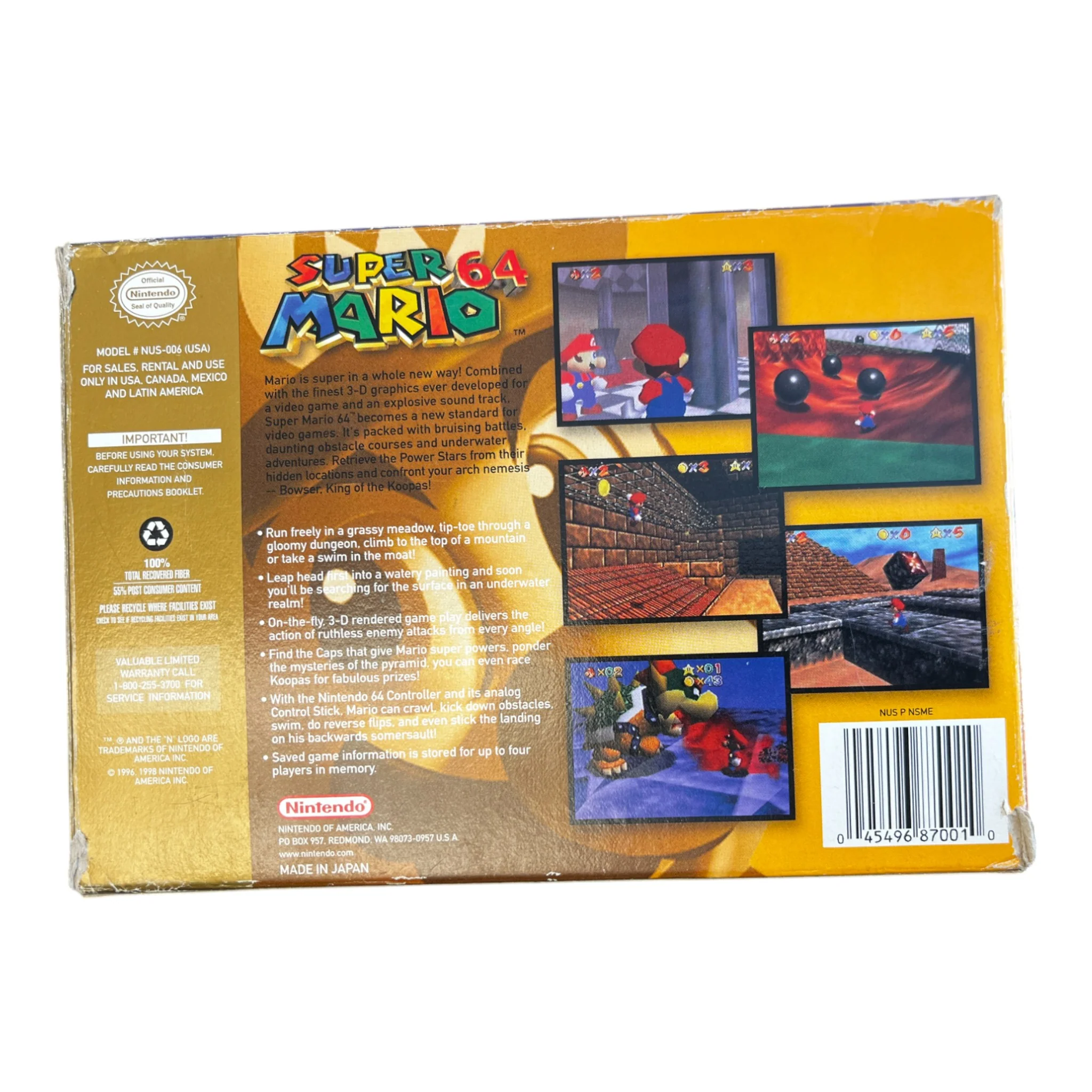 Super Mario 64 (N64) - Image 2