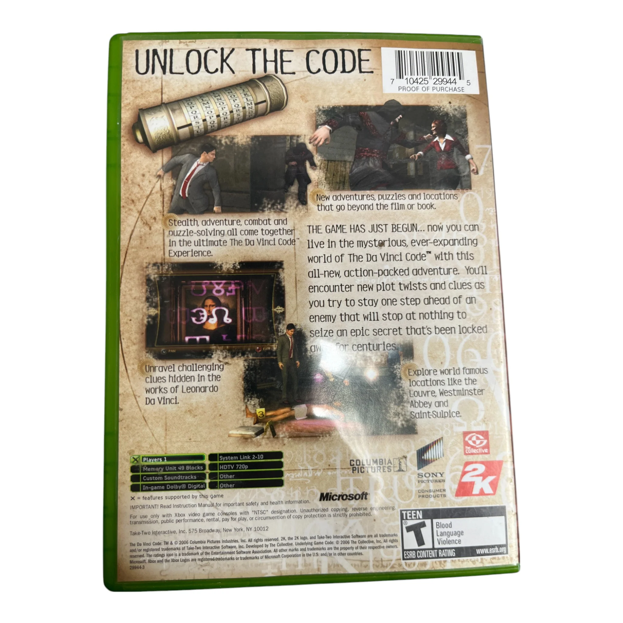 The Da Vinci Code (Xbox) - Image 2