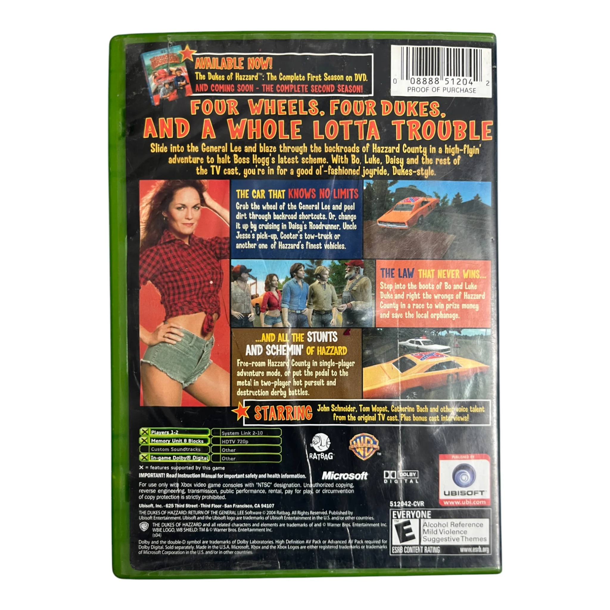 The Dukes of Hazzard: Return of the General Lee (Xbox) - Image 2