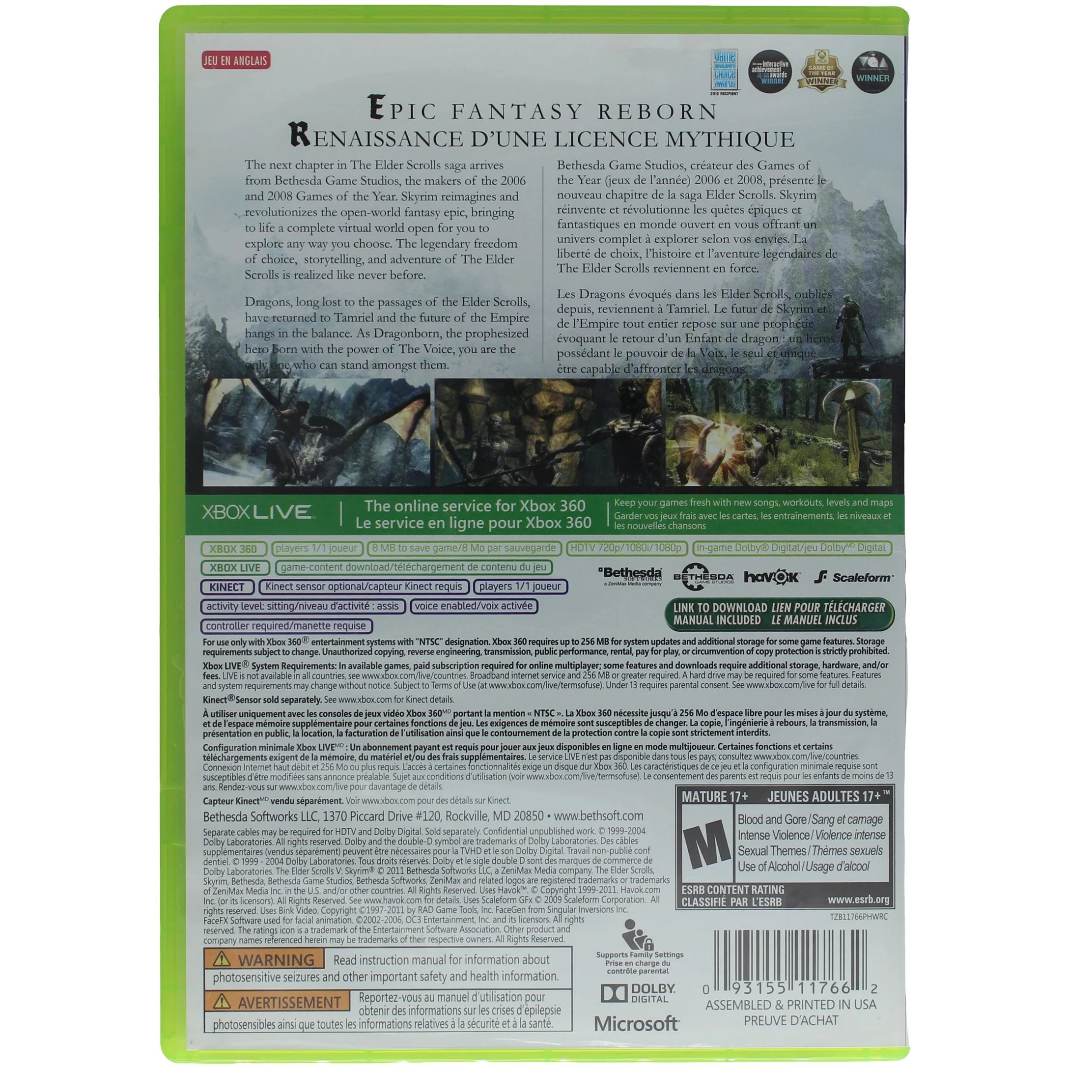 The Elder Scrolls V: Skyrim (Xbox 360) - Image 2