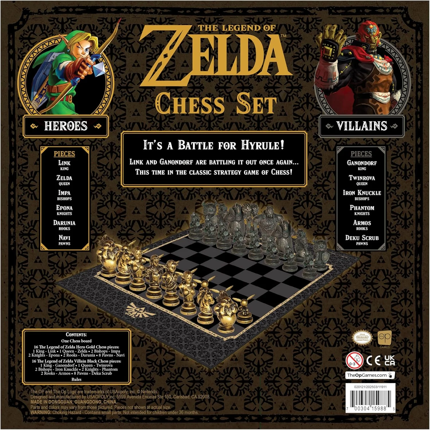 The Legend of Zelda Chess Set - Image 2