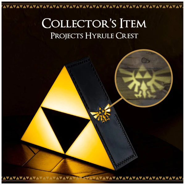 The Legend of Zelda Tri Force 8″ Light - Image 2