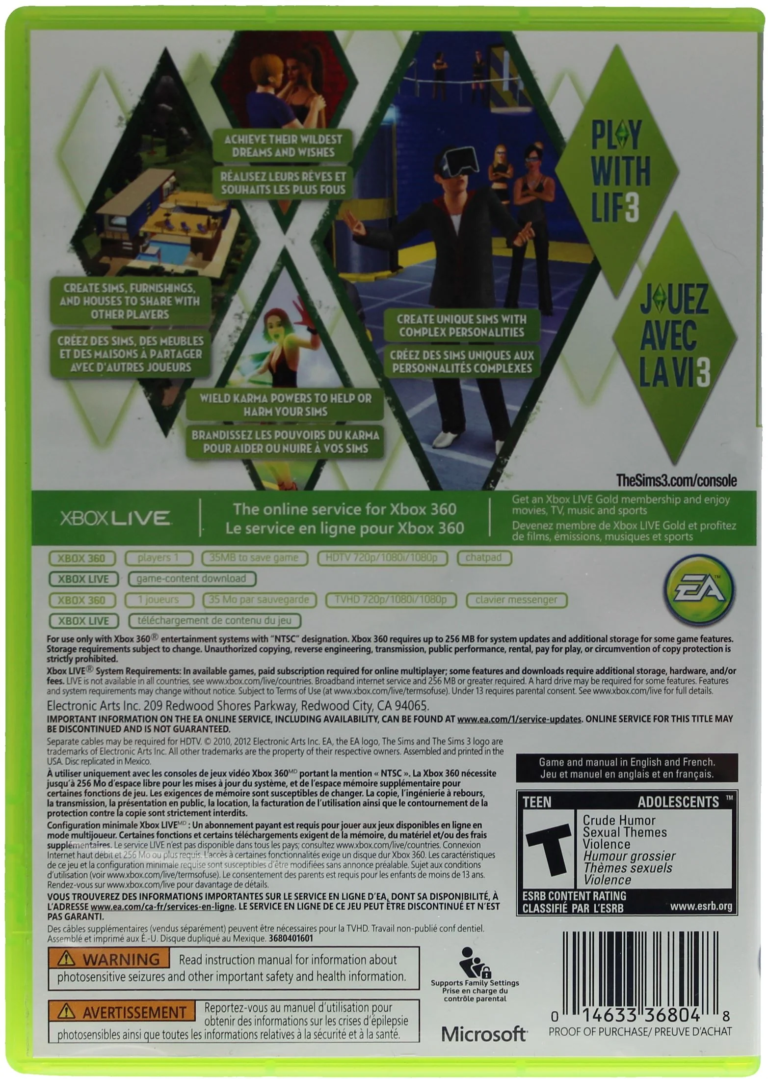 The Sims 3 (Xbox 360) - Image 2
