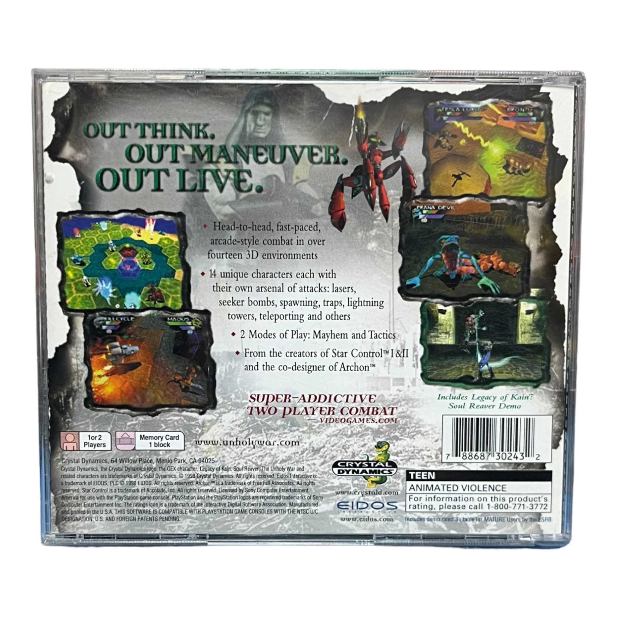 The Unholy War (PS1) - Image 2