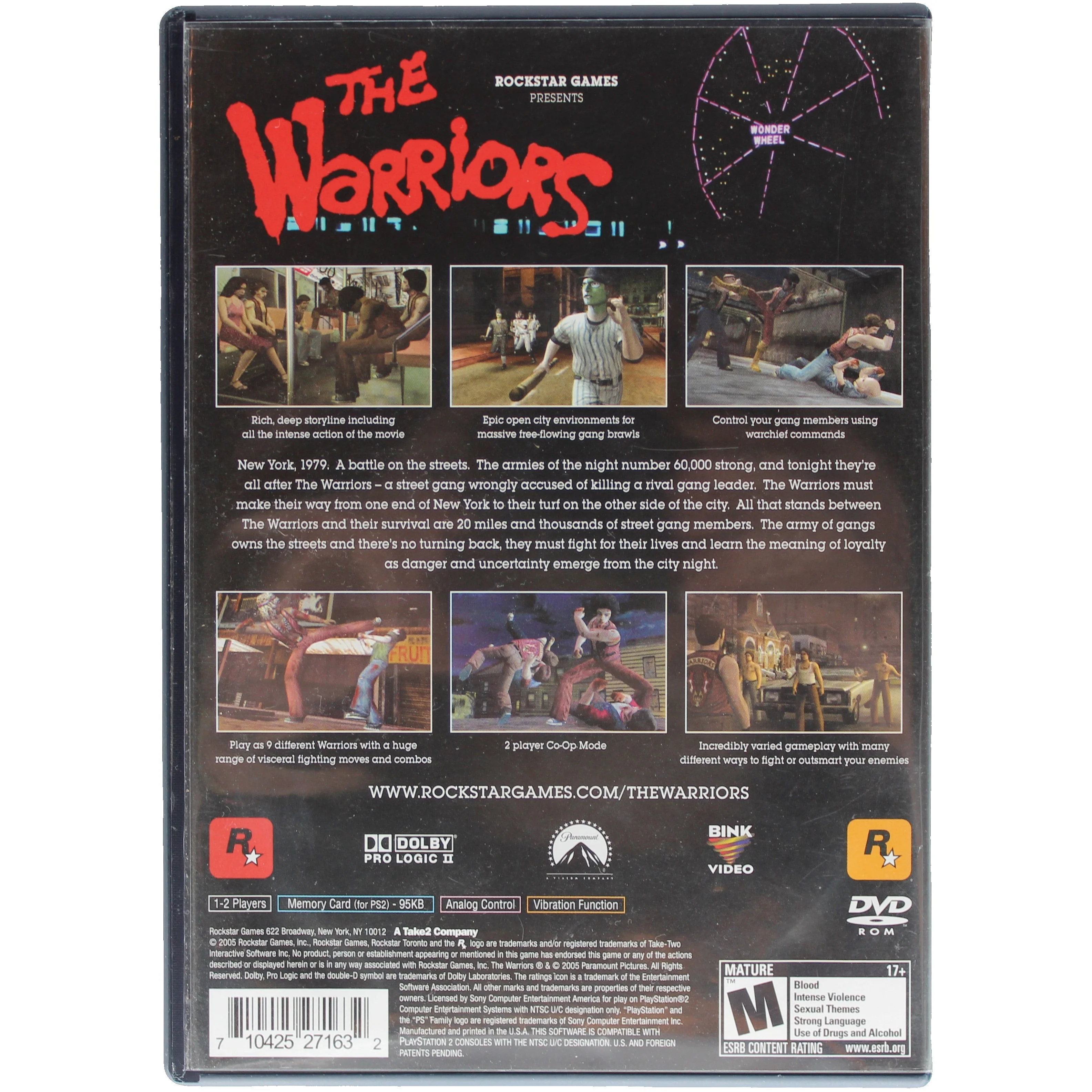 The Warriors (PS2) - Image 2