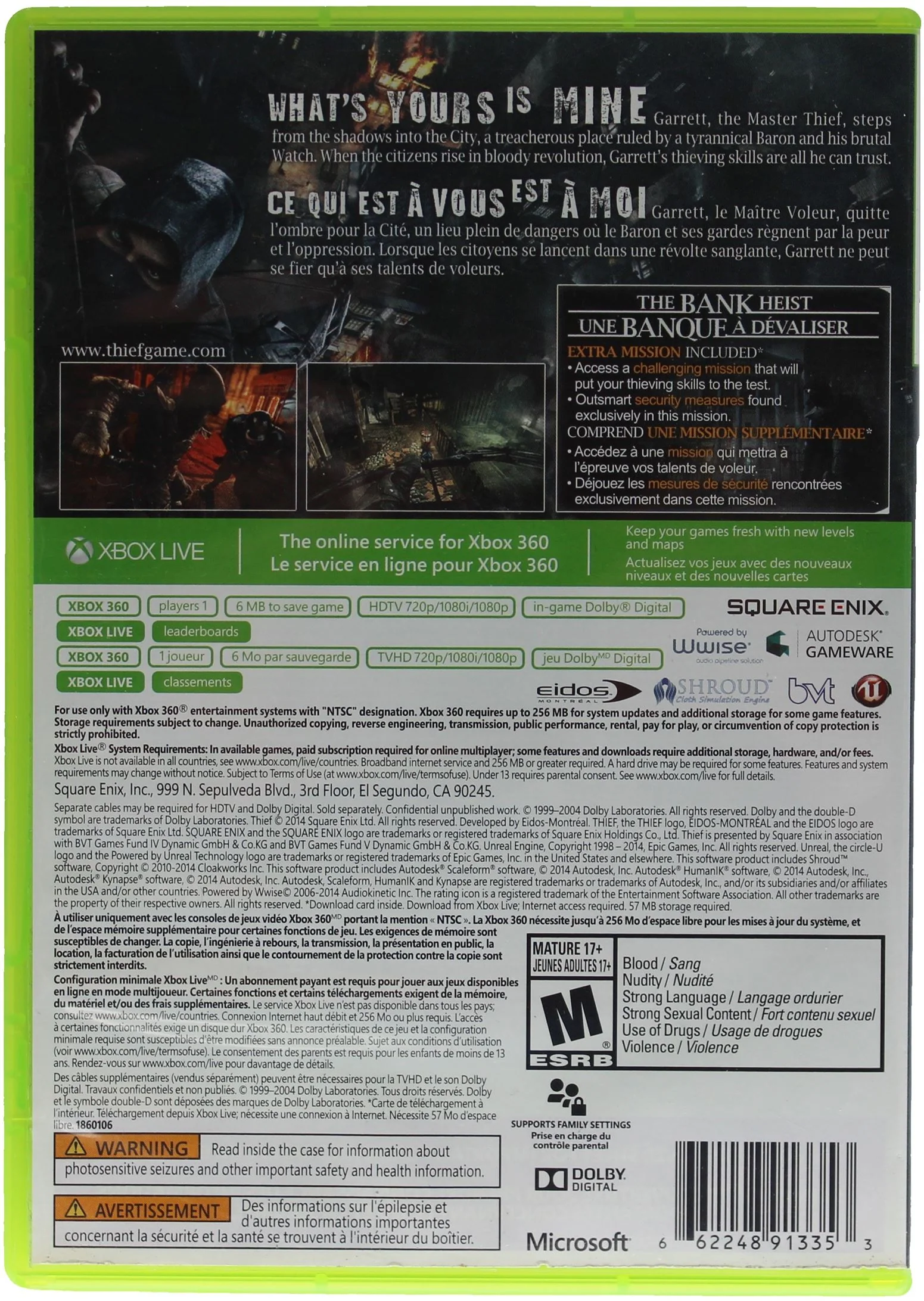 Thief (Xbox 360) - Image 2