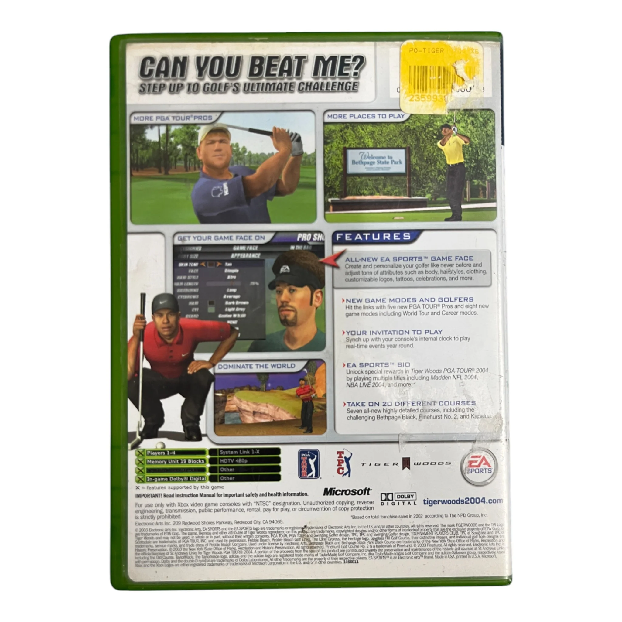 Tiger Woods PGA Tour 2004 (Xbox) - Image 2