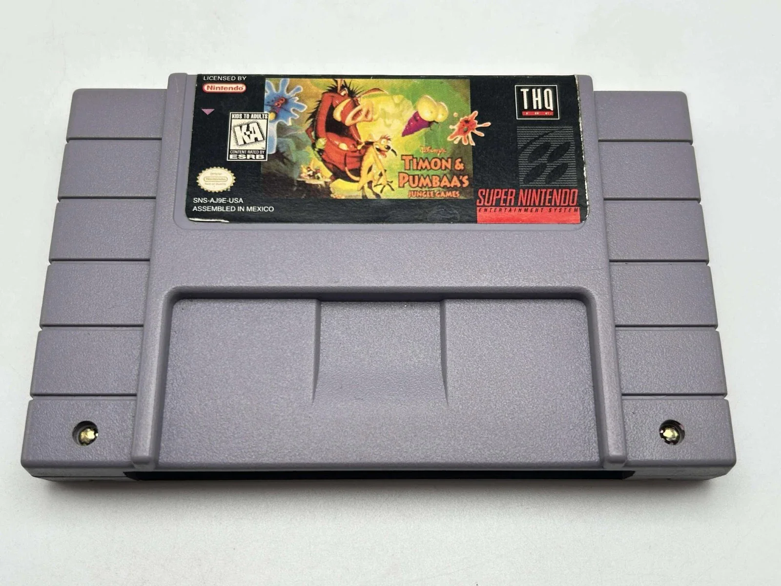Timon and Pumbaa Jungle Games (SNES) - Image 2