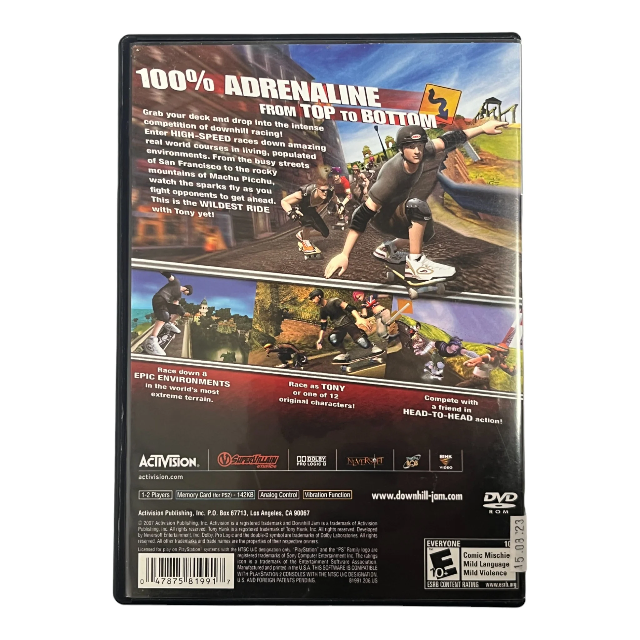 Tony Hawk Downhill Jam (PS2) - Image 2