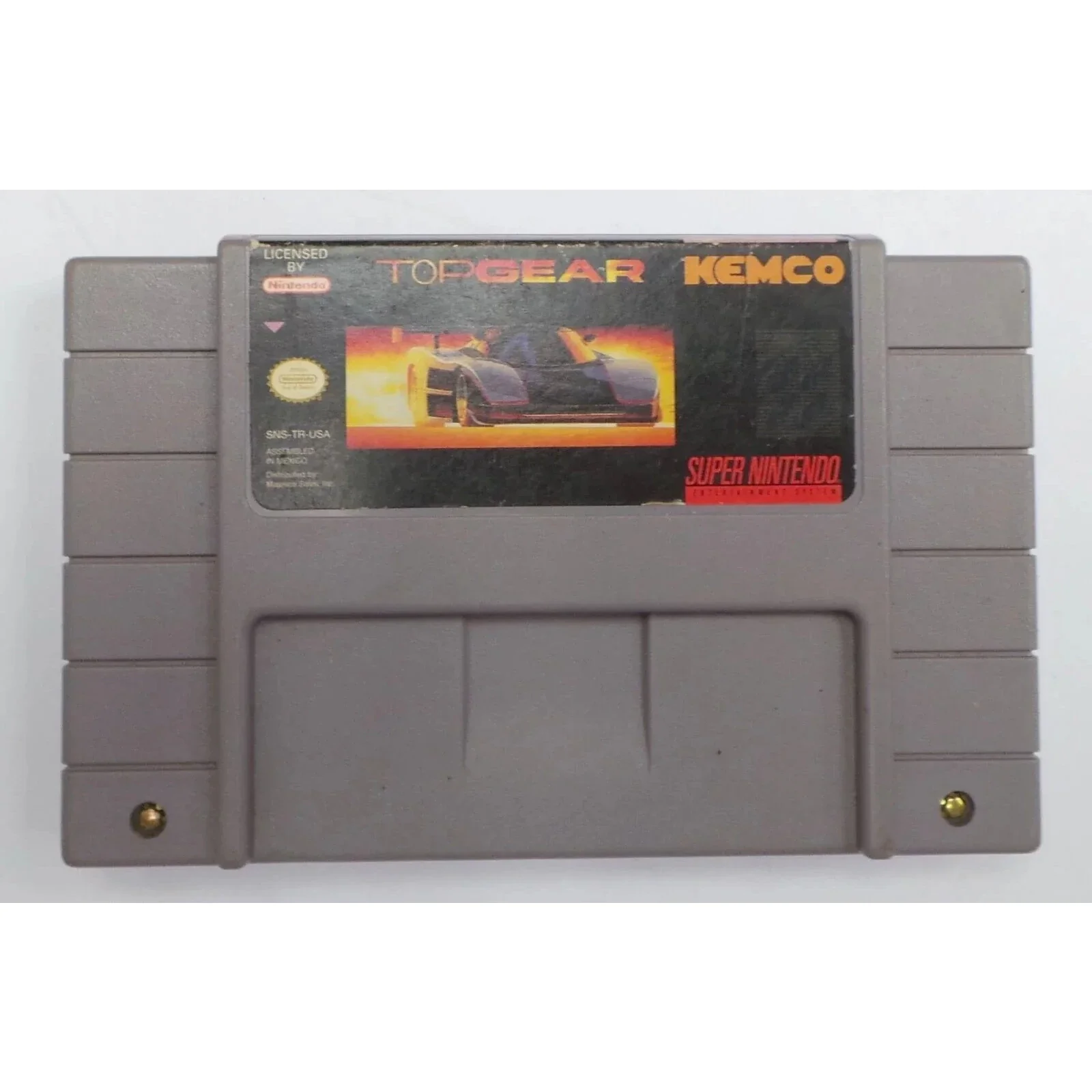 Top Gear (SNES) - Image 2