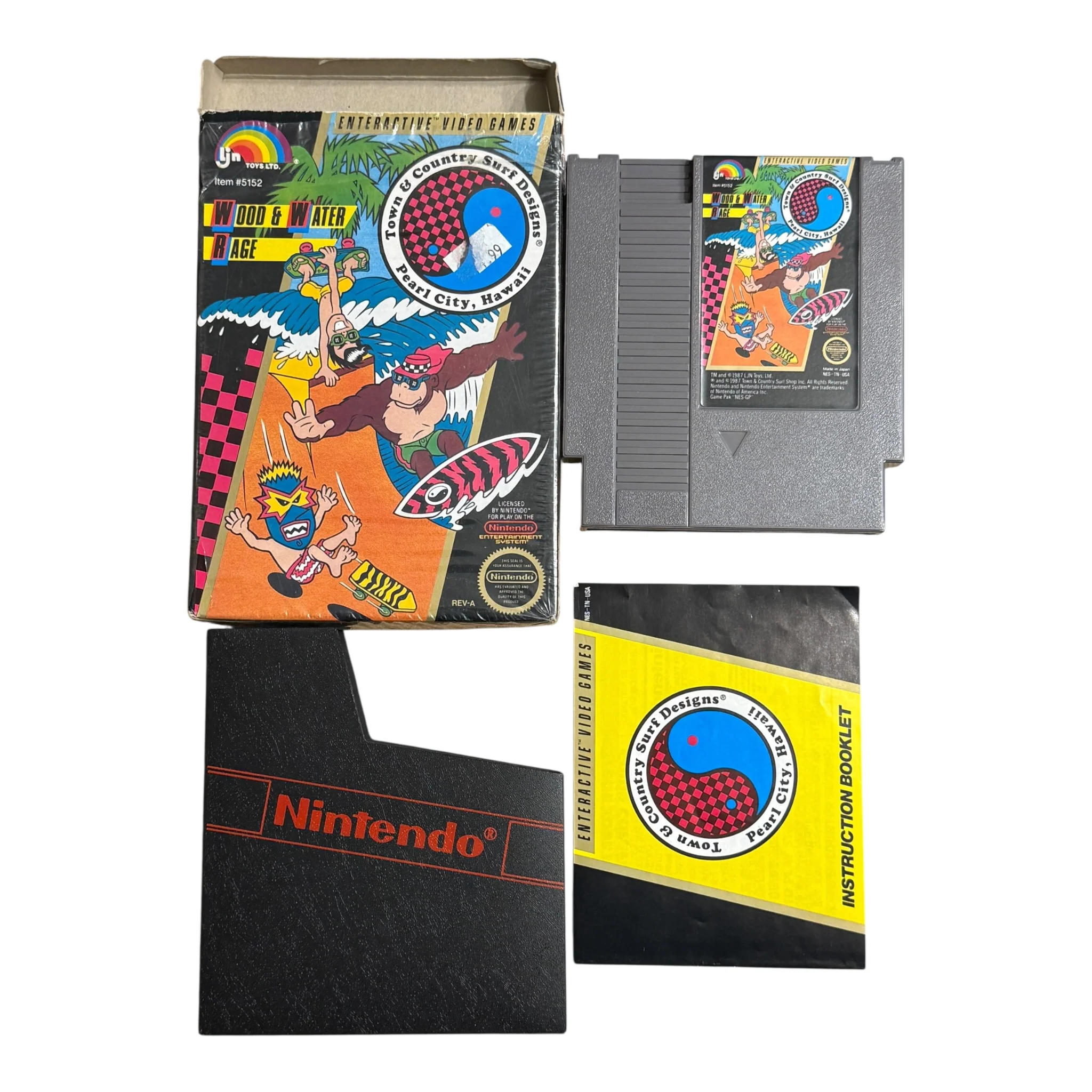Town & Country Surf Designs: Wood And Water Rage (NES) - Image 3