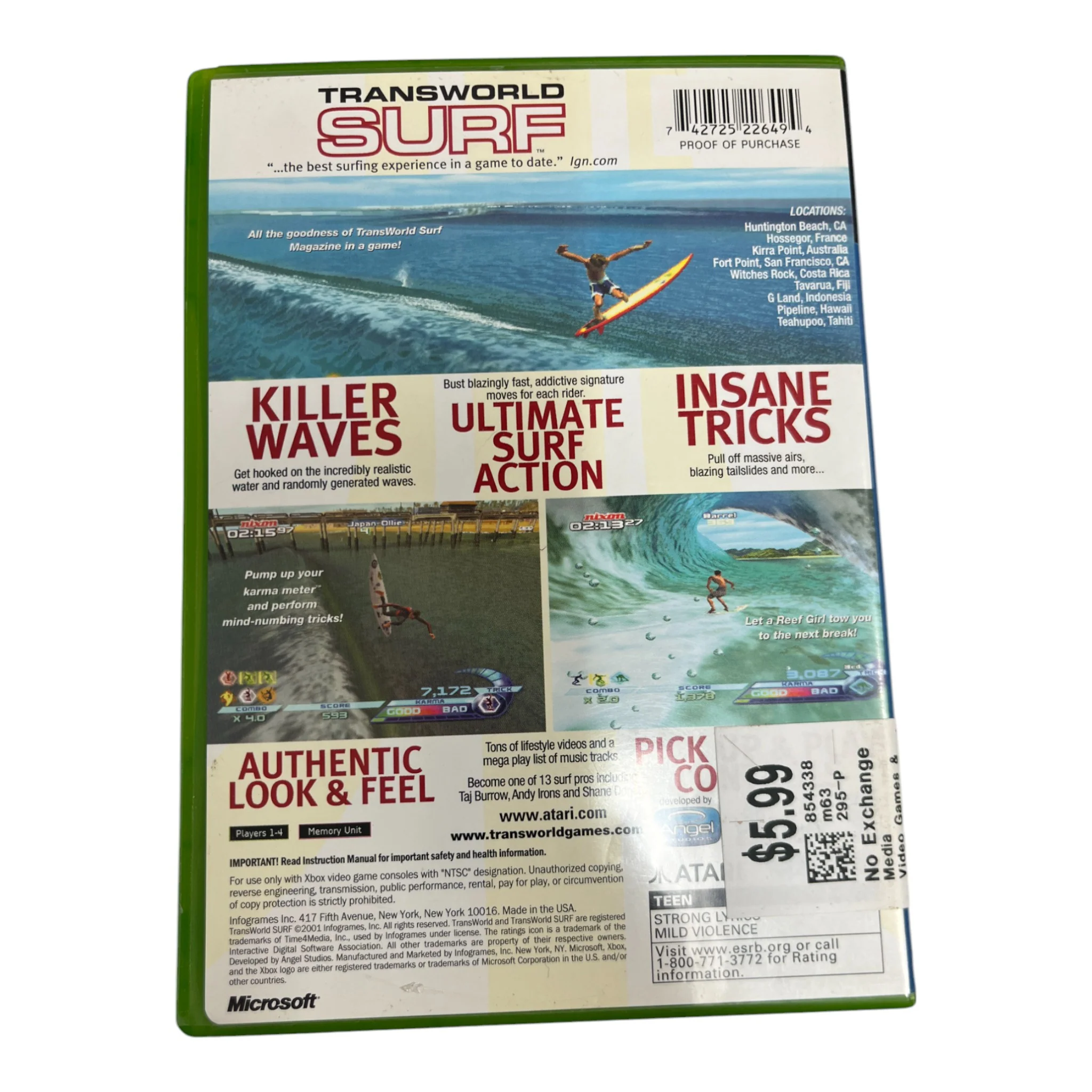 Transworld Surf (Xbox) - Image 2