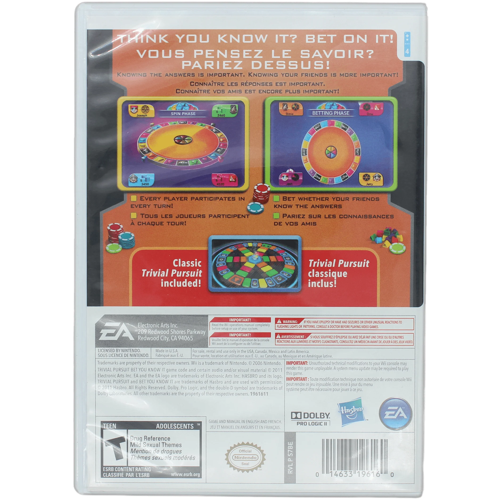Trivial Pursuit: Bet You Know It (Wii) - Image 9