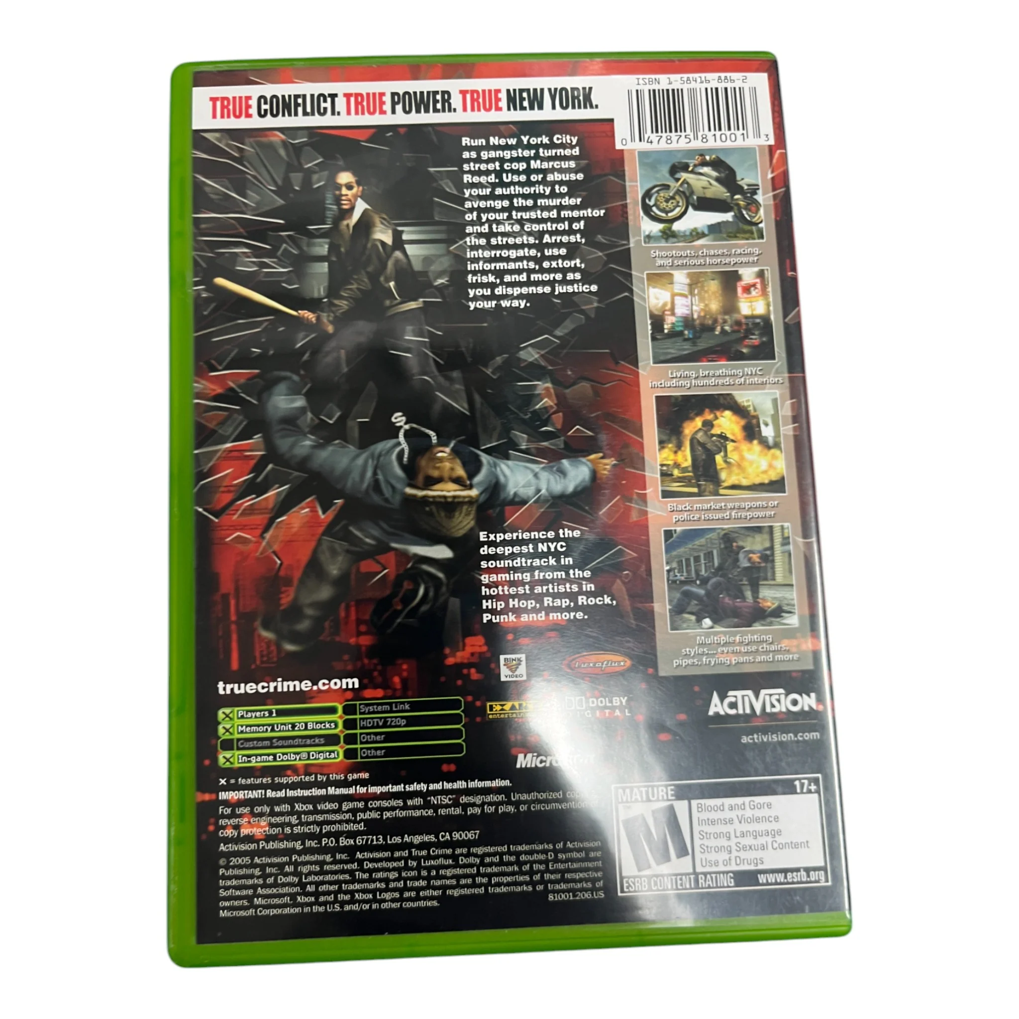 True Crime: New York City (Xbox) - Image 2